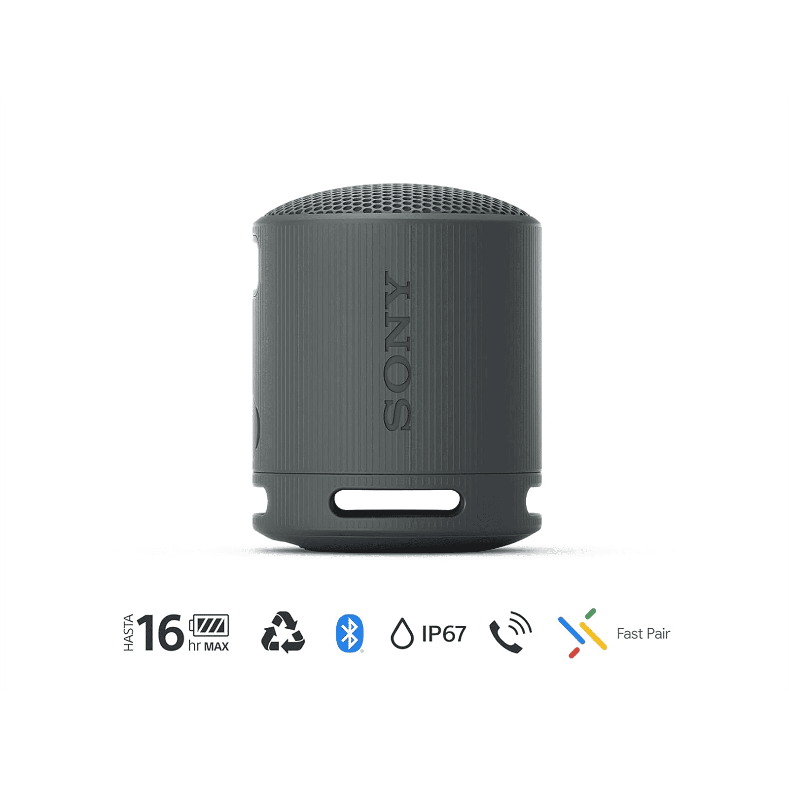 SONY SRS-XB100 2.5W Portable Bluetooth Speaker (IP67 Waterproof, 1.0 Channel, Black)_9