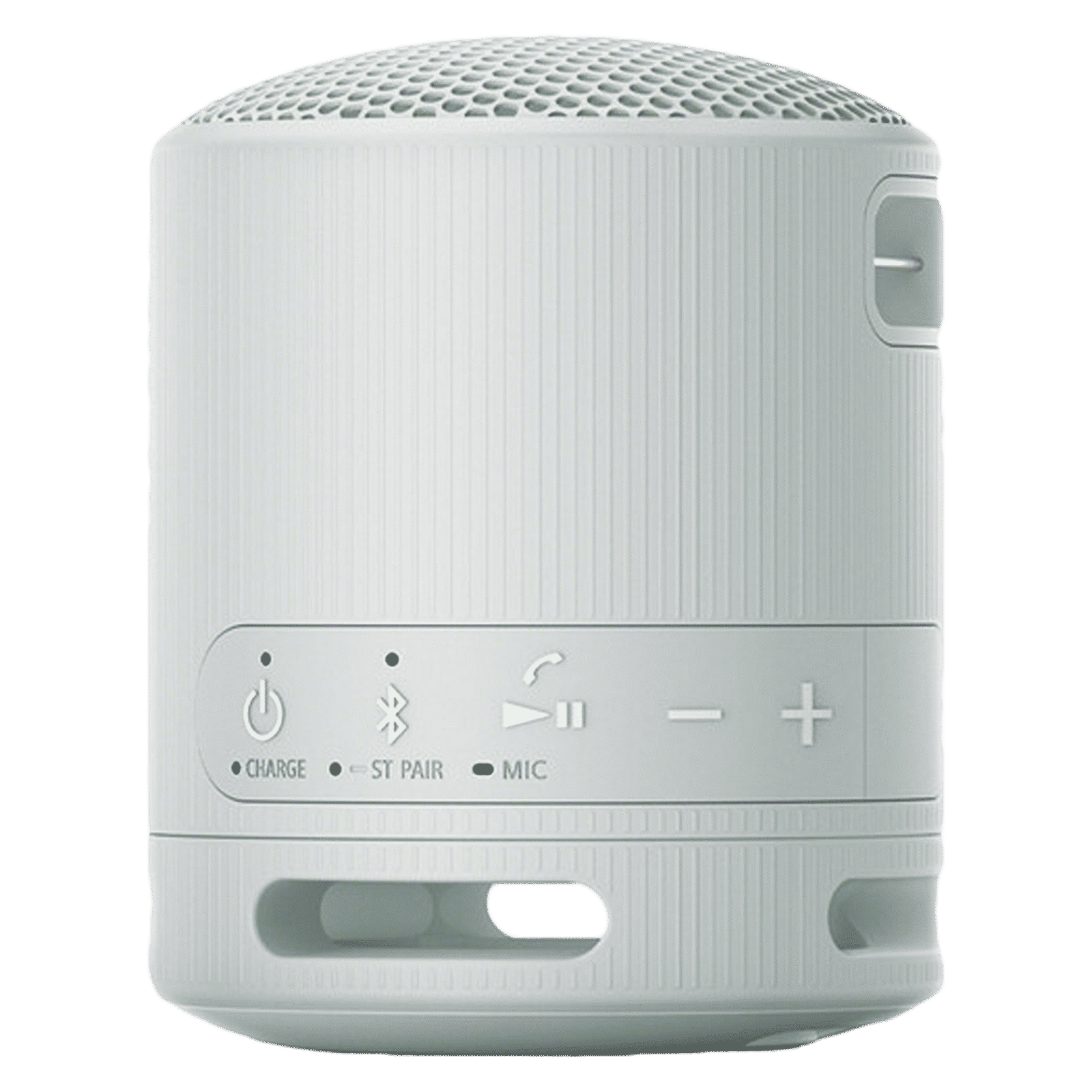 SONY SRS-XB100 2.5W Portable Bluetooth Speaker (IP67 Waterproof, 1.0 Channel, Light Grey)_5