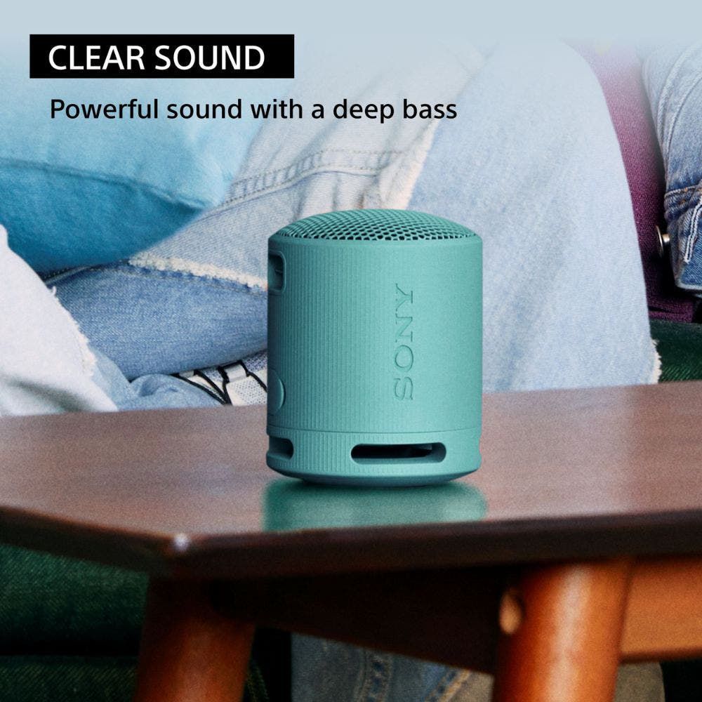 SONY SRS-XB100 2.5W Portable Bluetooth Speaker (IP67 Water Resistance, Echo Cancelling Technology, Stereo Channel, Blue)_13