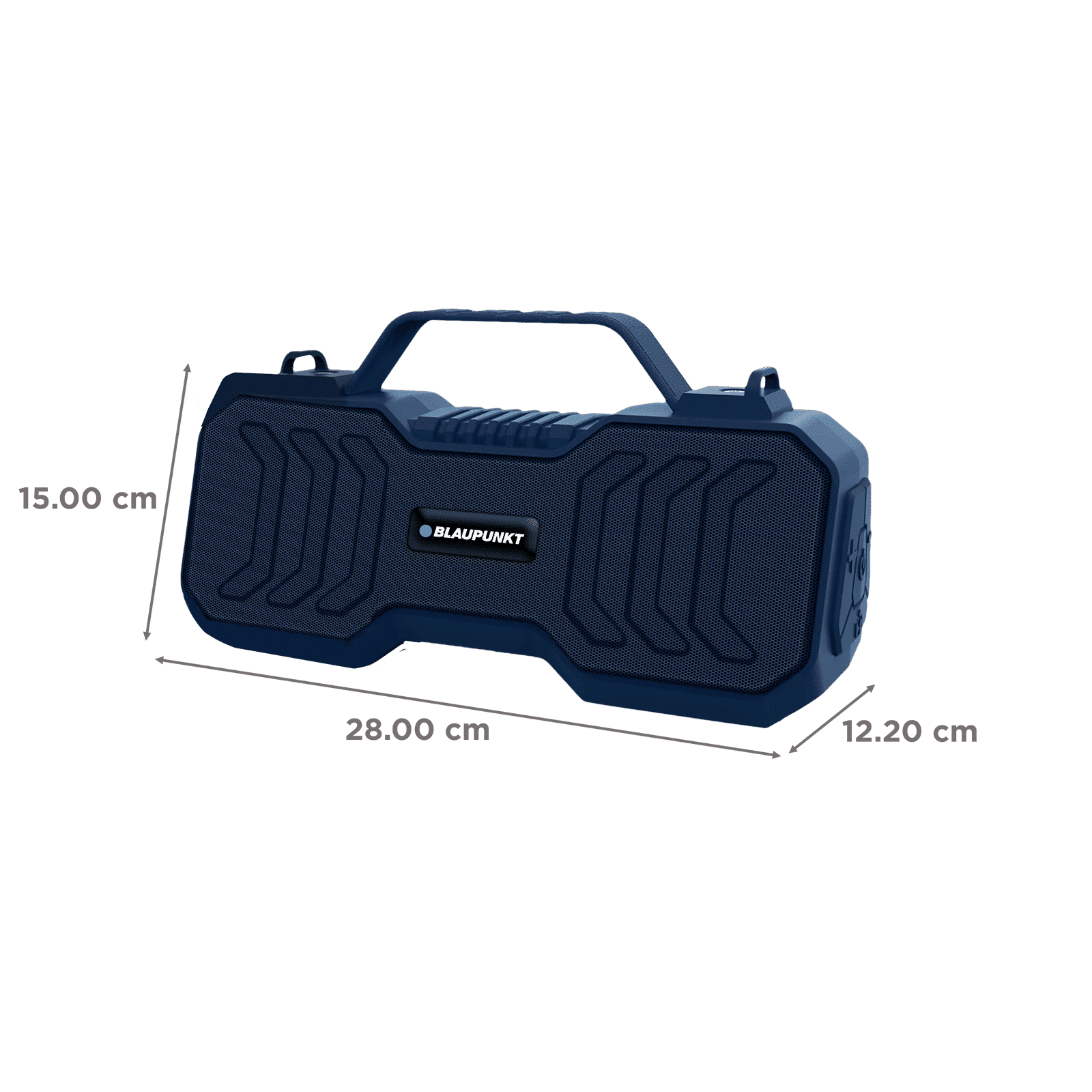 Blaupunkt Atomik BB20 20W Bluetooth Party Speaker with Mic (Karaoke Ready, 2.0 Channel, Royal Blue) Blaupunkt Atomik BB20 20W Bluetooth Party Speaker with Mic (Karaoke Ready, 2.0 Channel, Royal Blue)_2