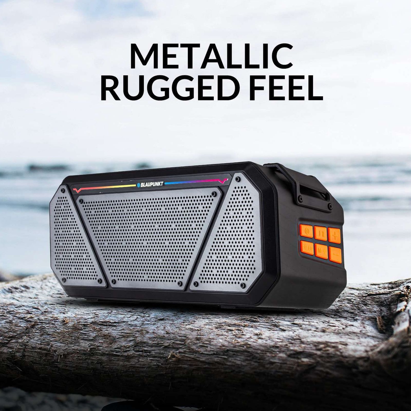 Blaupunkt Atomik BB25 35W Bluetooth Party Speaker with Mic (EQ Modes, Stereo Channel, Black)_11