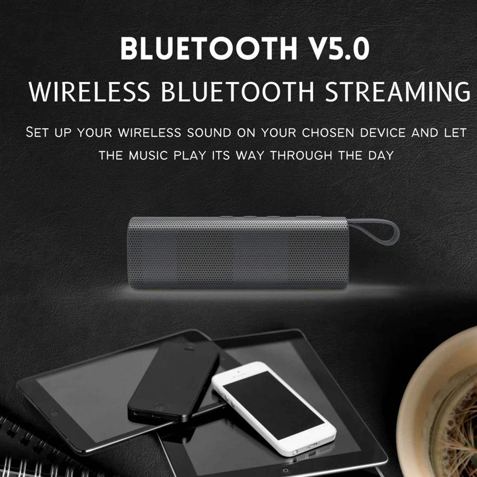 LAPCARE Go Beat LBS-004 10W Portable Bluetooth Speaker (Handsfree Calls, Stereo Channel, Black)_4