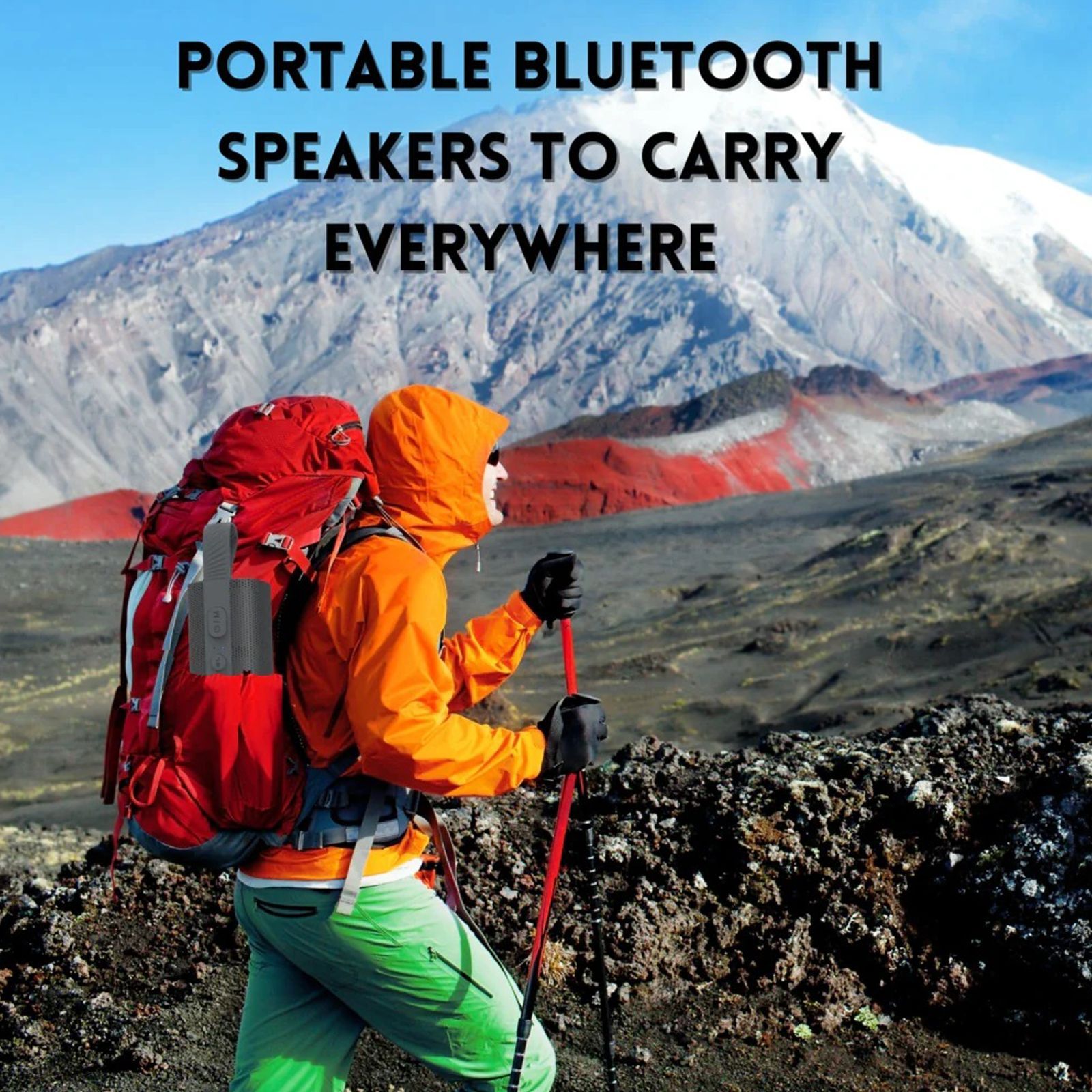 LAPCARE Go Beat LBS-004 10W Portable Bluetooth Speaker (Handsfree Calls, Stereo Channel, Black)_5