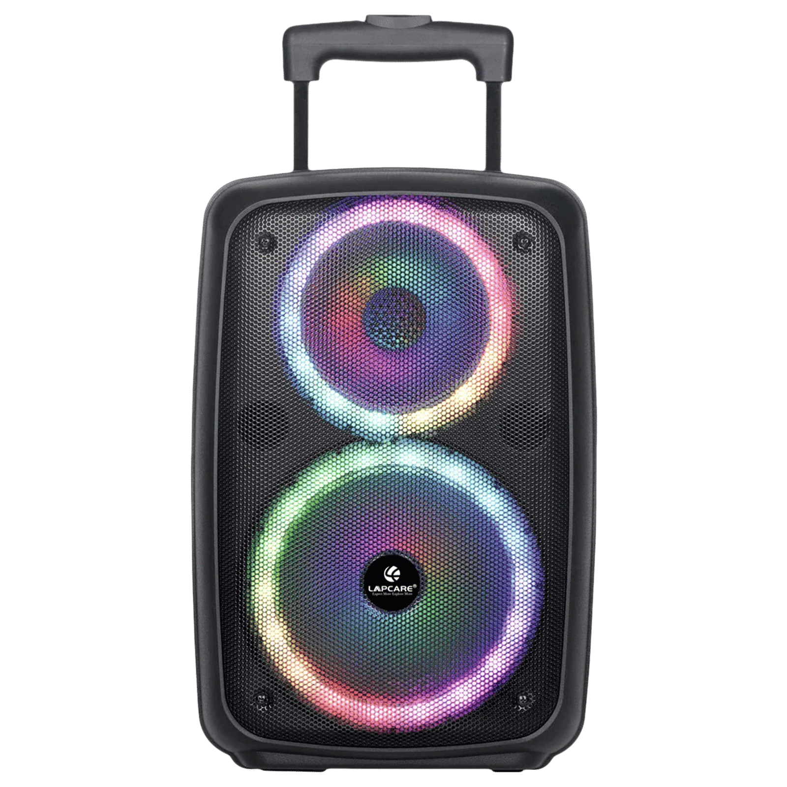 LAPCARE LAPSONIC 30W Bluetooth Party Speaker with Mic (Built-in FM Radio, Stereo Channel, Black) LAPCARE LAPSONIC 30W Bluetooth Party Speaker with Mic (Built-in FM Radio, Stereo Channel, Black)_3