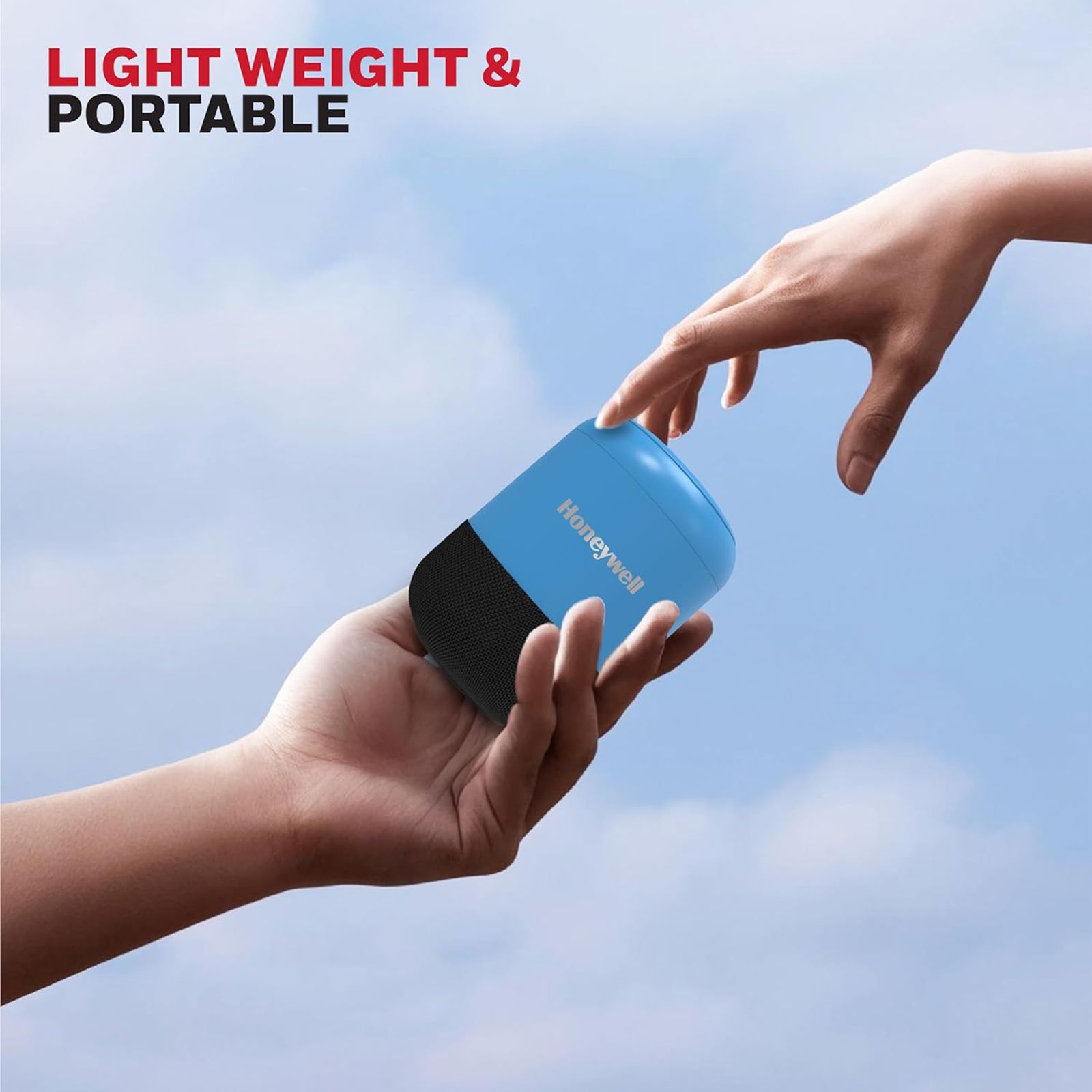 Honeywell Moxie V200 5W Portable Bluetooth Speaker (IPX4 Water Resistant, 52 mm Drivers, Stereo Channel, Blue) Honeywell Moxie V200 5W Portable Bluetooth Speaker (IPX4 Water Resistant, 52 mm Drivers, Stereo Channel, Blue)_10