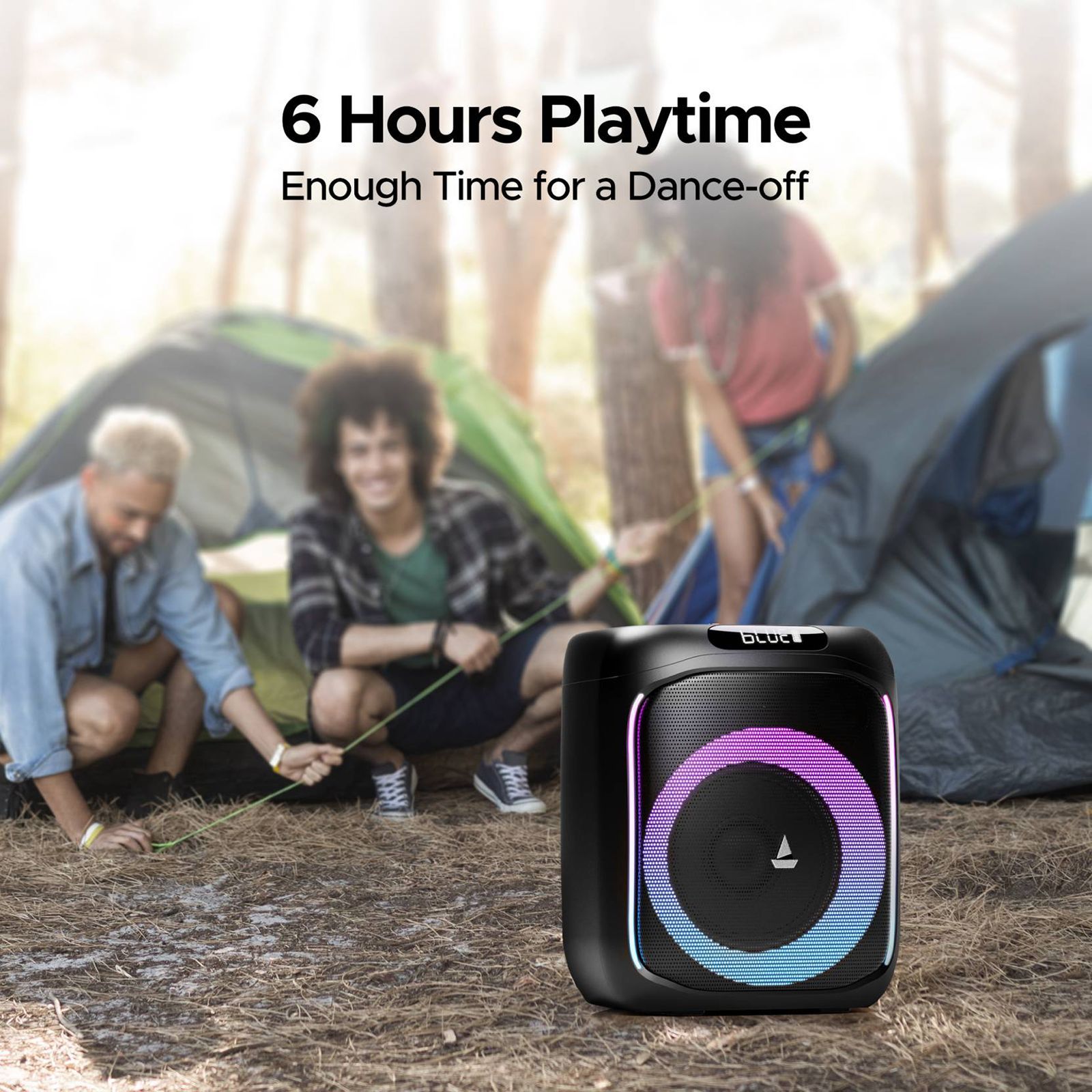 boAt Partypal 185 50W Bluetooth Party Speaker with Mic (TWS Mode, Stereo Channel, Midnight Black)_9