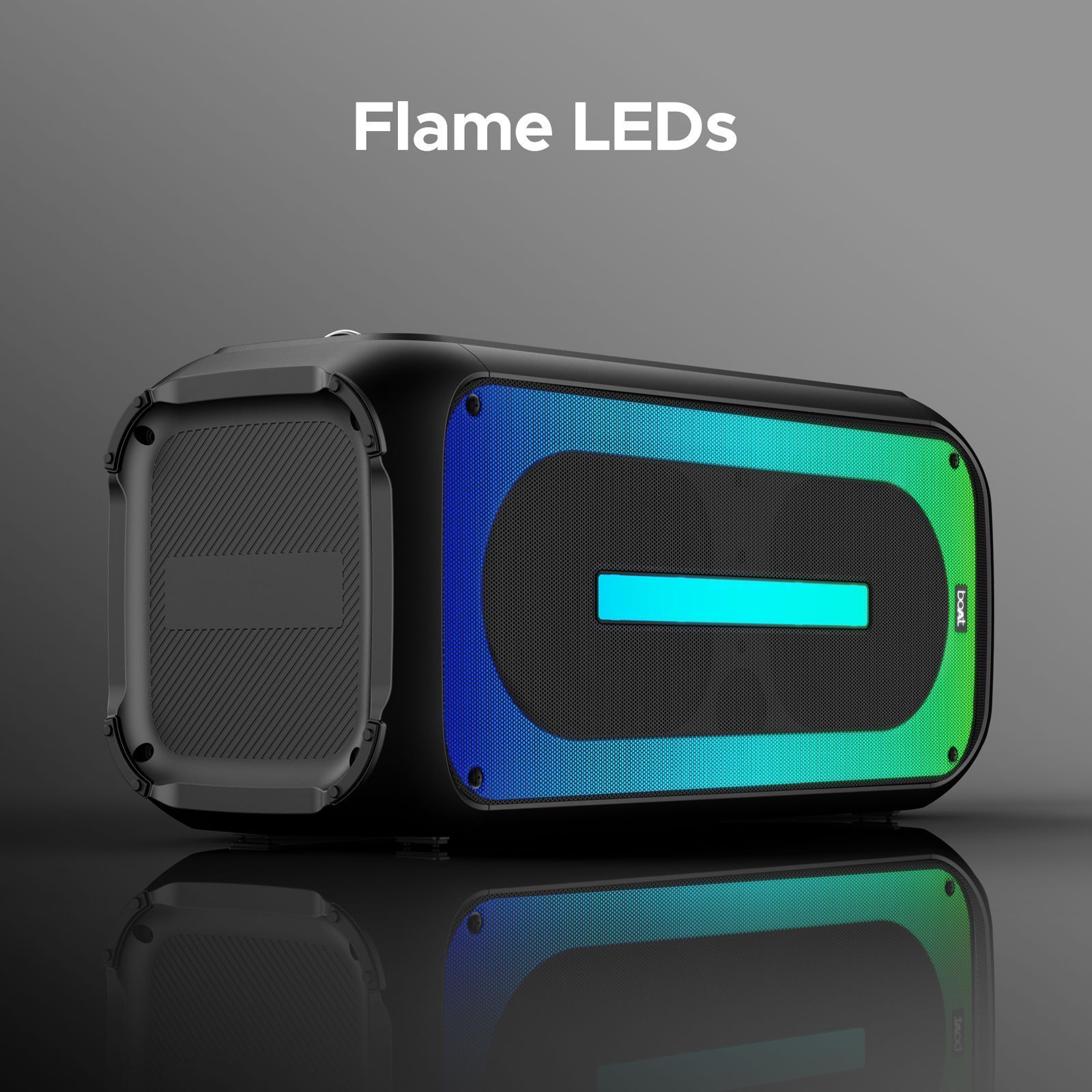 boAt Party Pal 320 120W Portable Bluetooth Speaker (Treble EQ Modes, 1.0 Channel, Premium Black)_9