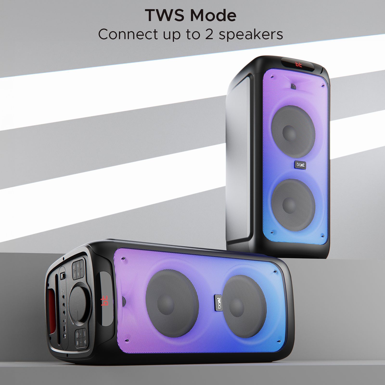 boAt Party Pal 400 160W Portable Bluetooth Speaker (Treble EQ Modes, 1.0 Channel, Black) boAt Party Pal 400 160W Portable Bluetooth Speaker (Treble EQ Modes, 1.0 Channel, Black)_9