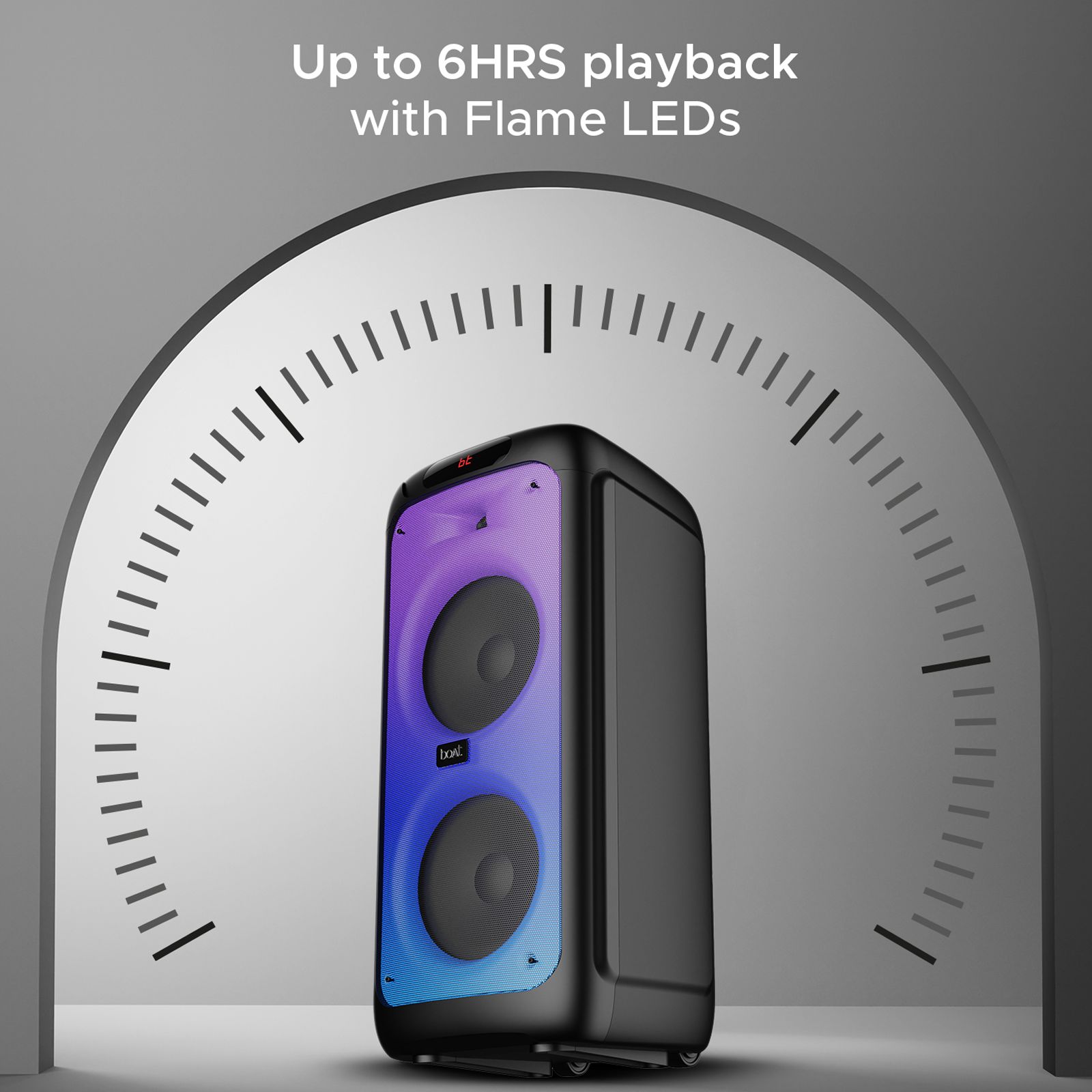 boAt Party Pal 400 160W Portable Bluetooth Speaker (Treble EQ Modes, 1.0 Channel, Black) boAt Party Pal 400 160W Portable Bluetooth Speaker (Treble EQ Modes, 1.0 Channel, Black)_8