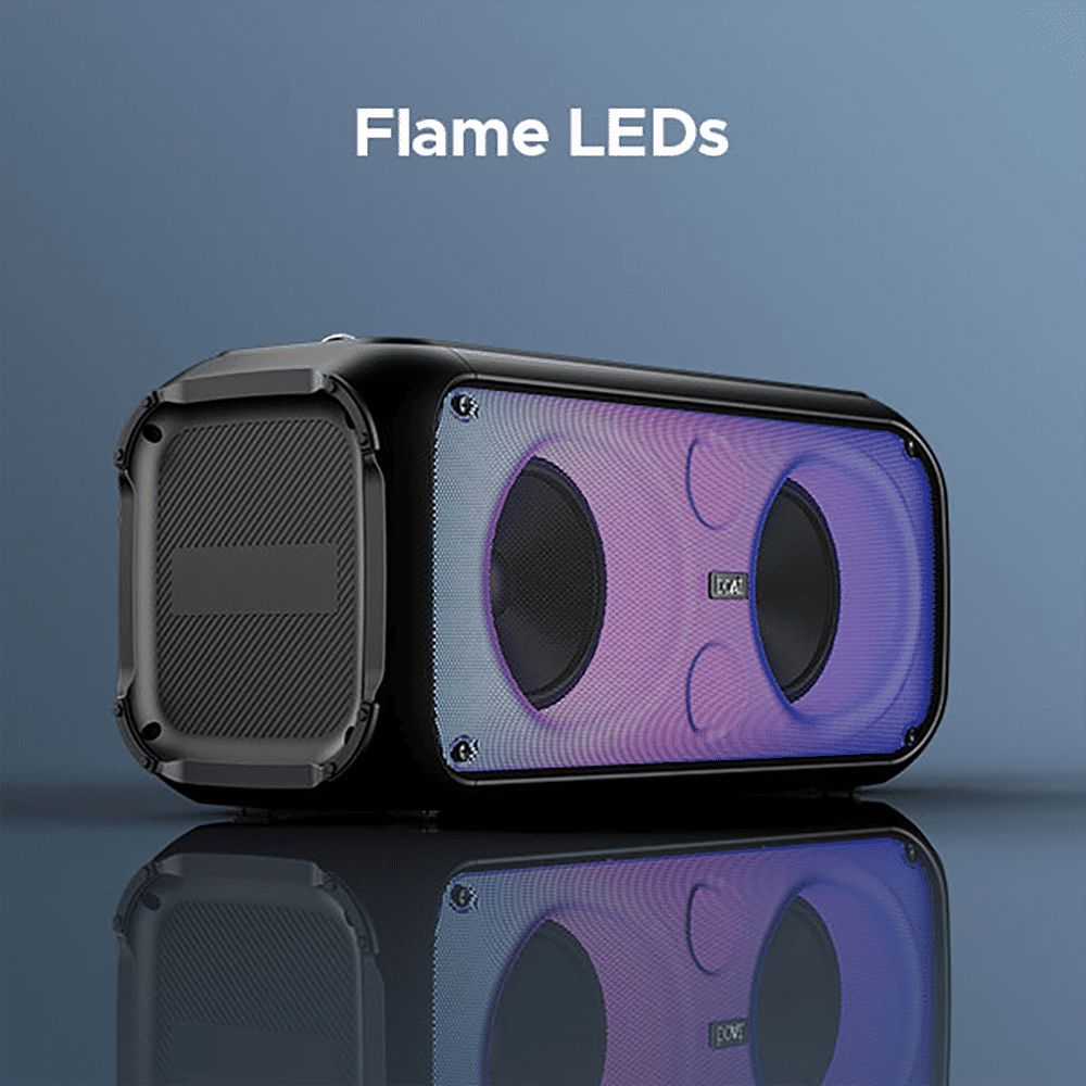 boAt Party Pal 300 120W Bluetooth Party Speaker with Mic (Bass & Treble EQs, Mono Channel, Premium Black)_11