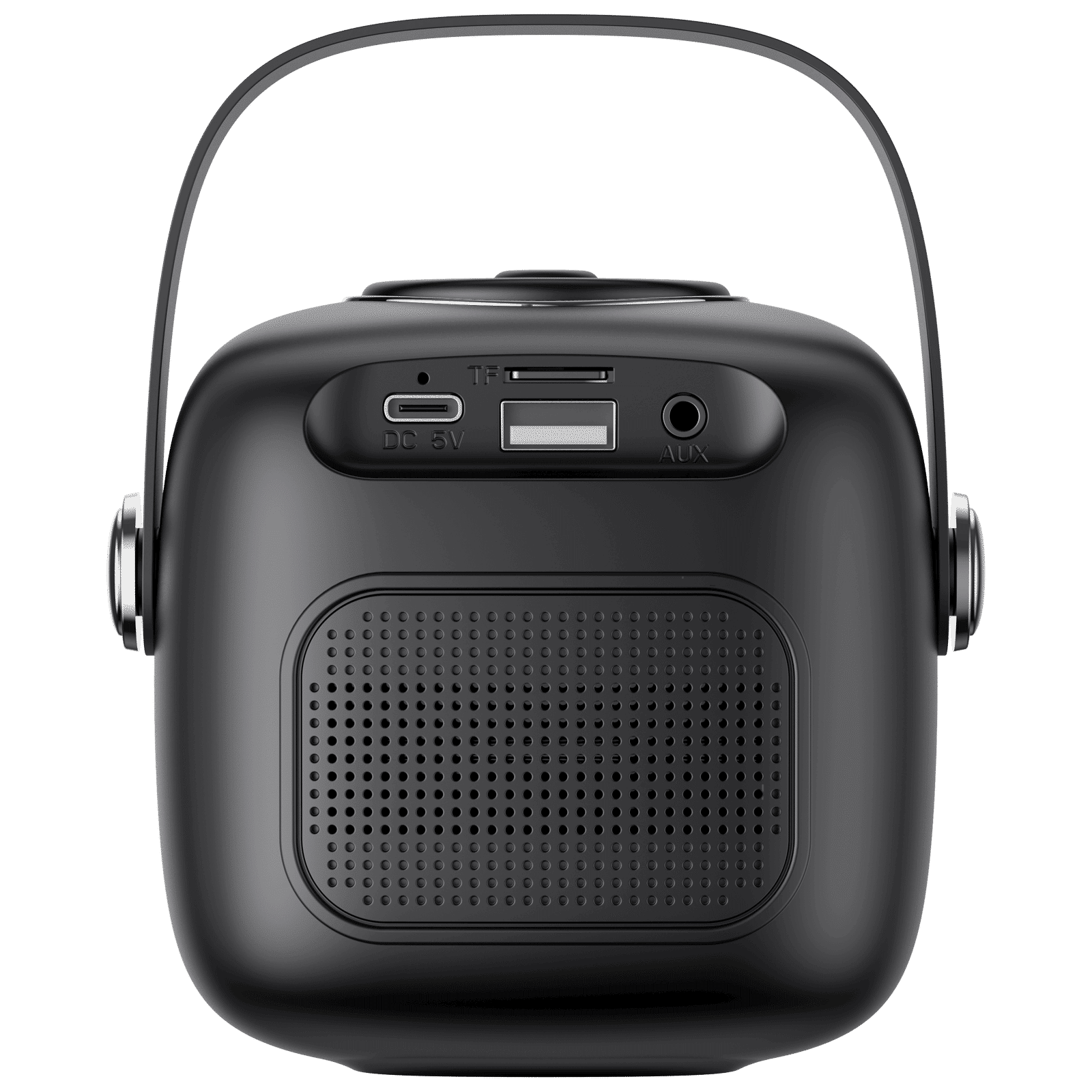 Croma 5W Portable Bluetooth Speaker (Ambient LED Light, Mono Channel, Black)_6