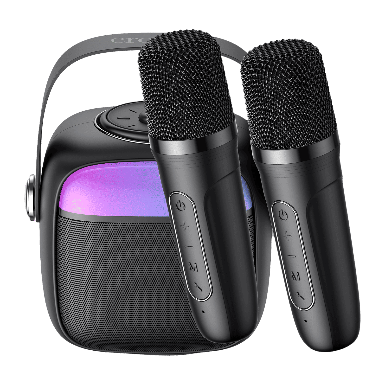 Croma 5W Portable Bluetooth Speaker (Ambient LED Light, Mono Channel, Black)_9