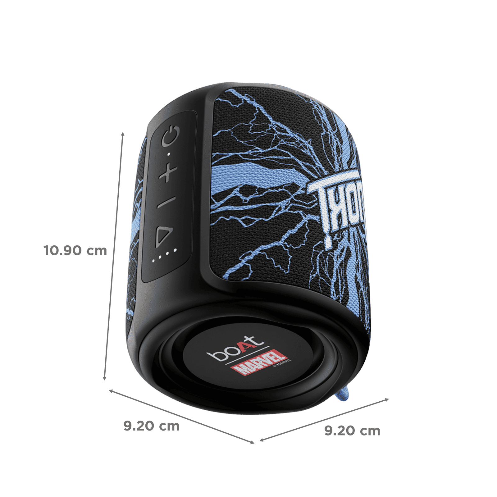 boAt Stone 350 Thor Edition 10W Portable Bluetooth Speaker (IPX7 Water Resistant, 12 Hours Playback, Electric Blue)_2