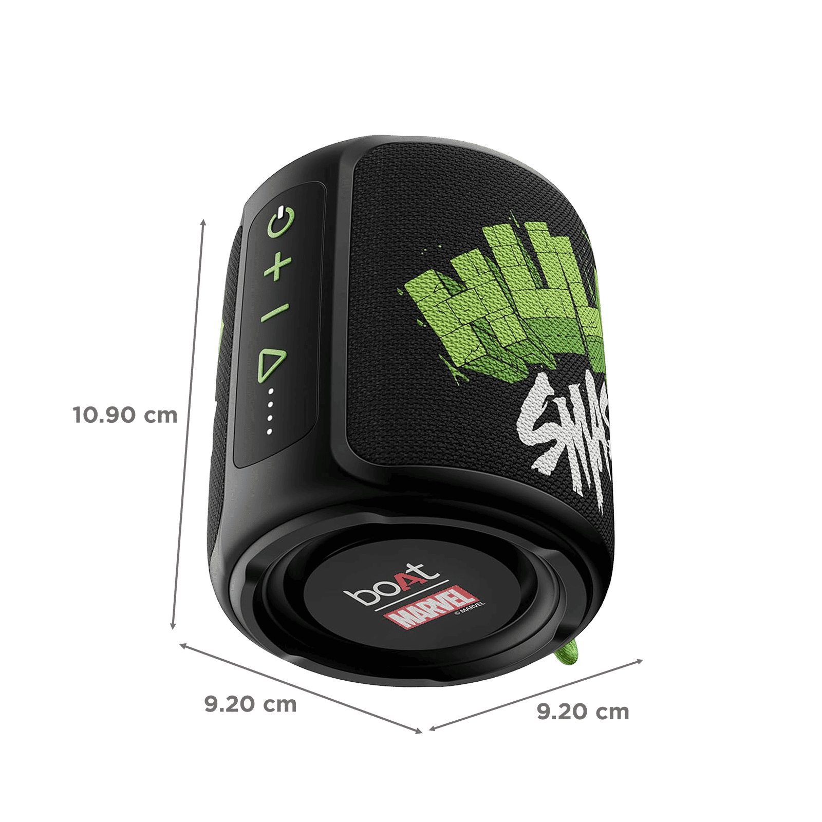 boAt Stone 352 Hulk Edition 10W Portable Bluetooth Speaker (IPX7 Water Resistant, Stereo Sound, Green Fury) boAt Stone 352 Hulk Edition 10W Portable Bluetooth Speaker (IPX7 Water Resistant, Stereo Sound, Green Fury)_2