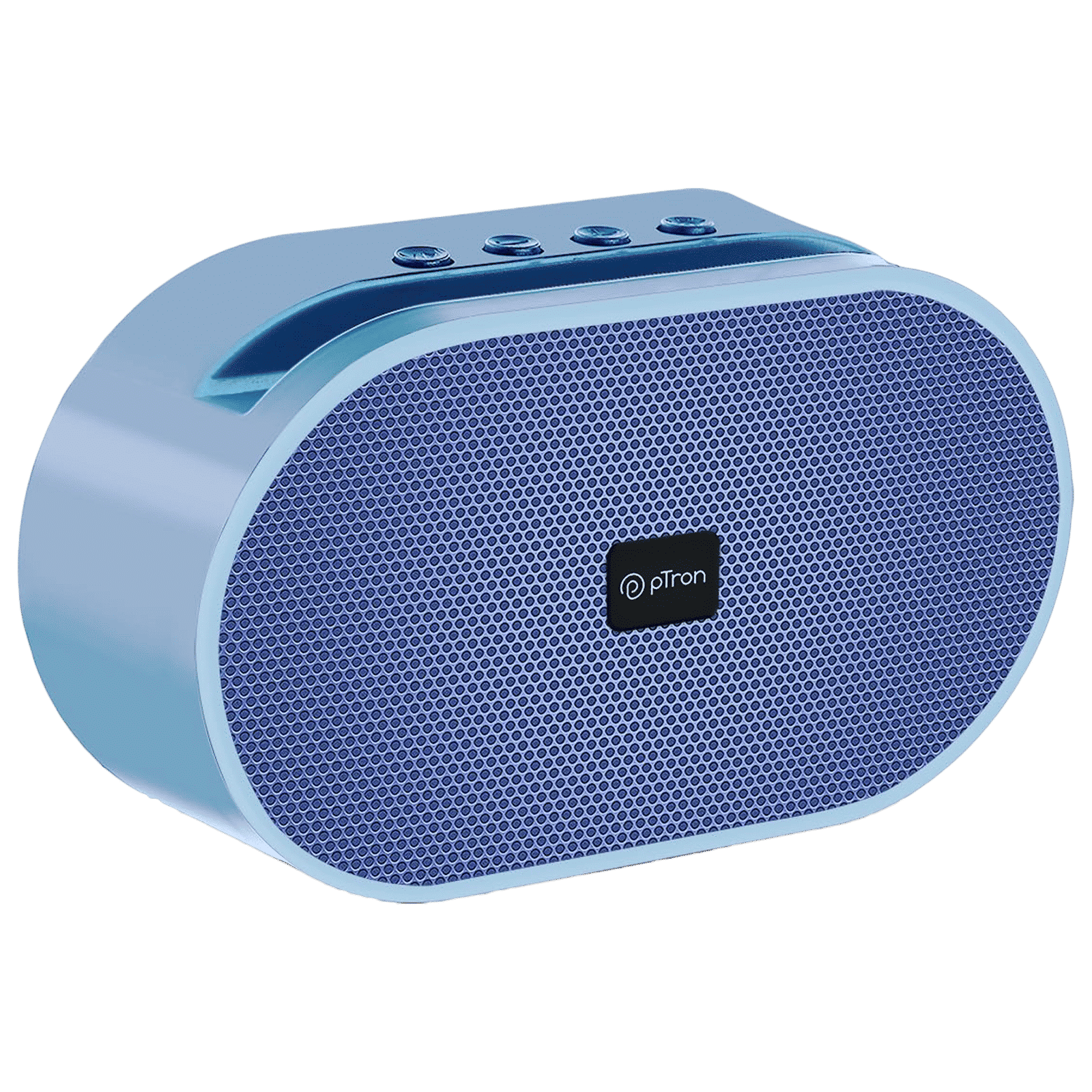 pTron Fusion Hook 6W Portable Bluetooth Speaker (52mm Dynamic Driver, Baby Blue) pTron Fusion Hook 6W Portable Bluetooth Speaker (52mm Dynamic Driver, Baby Blue)_1
