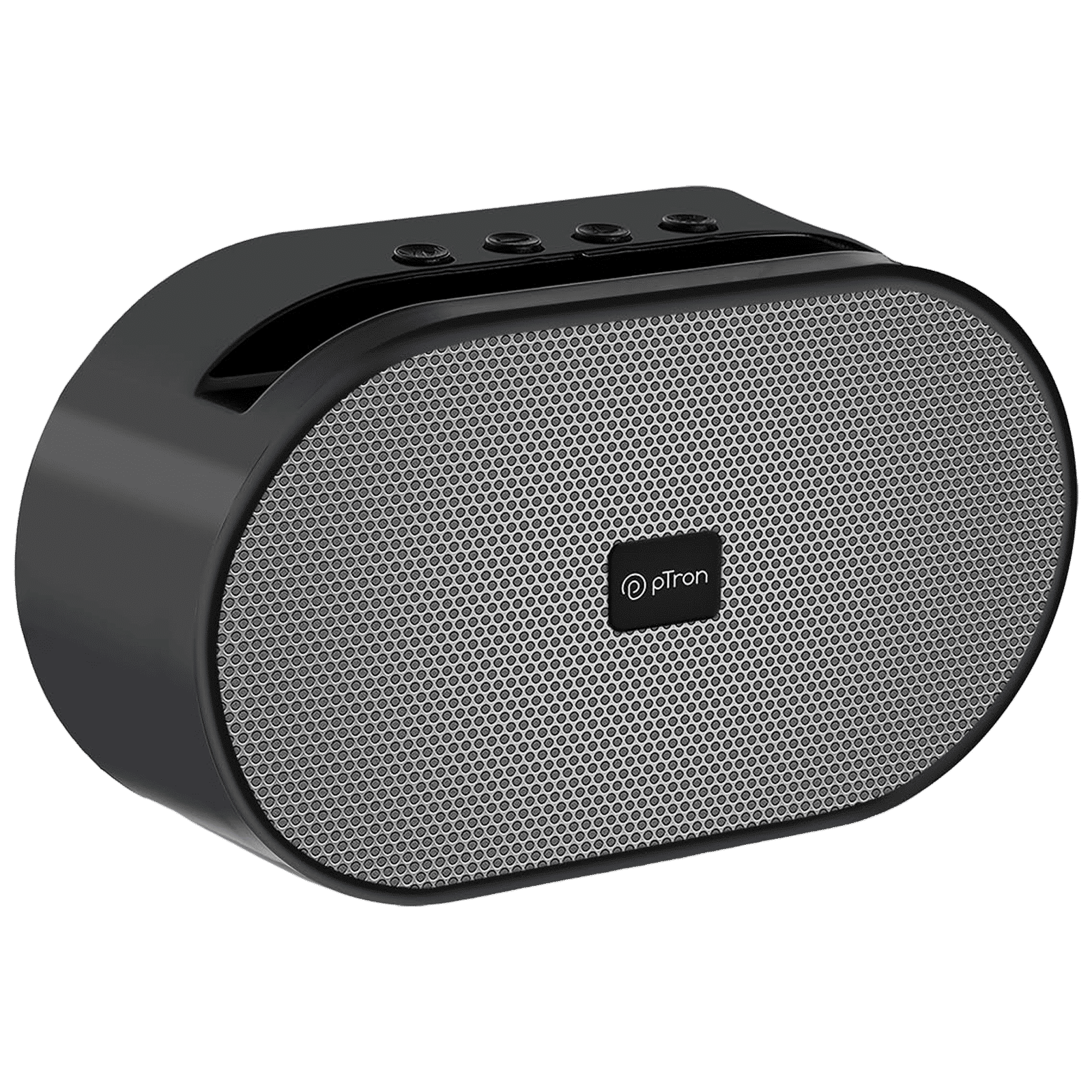 pTron Fusion Hook 6W Portable Bluetooth Speaker (52mm Dynamic Driver, Grey)_1
