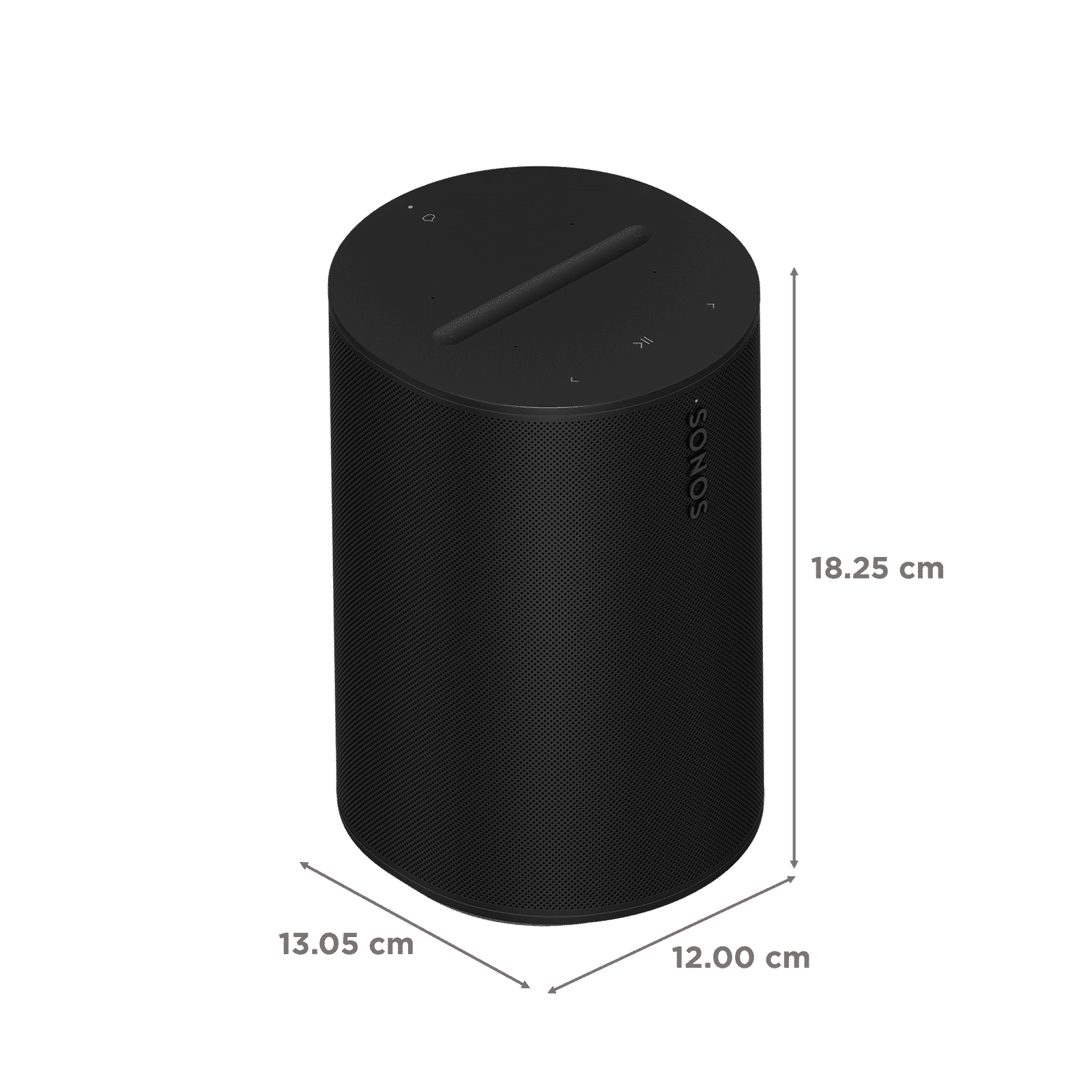 SONOS Era 100  (Next Gen) with Built-in Alexa Smart Wi-Fi Speaker (Touch Control, Black)_2