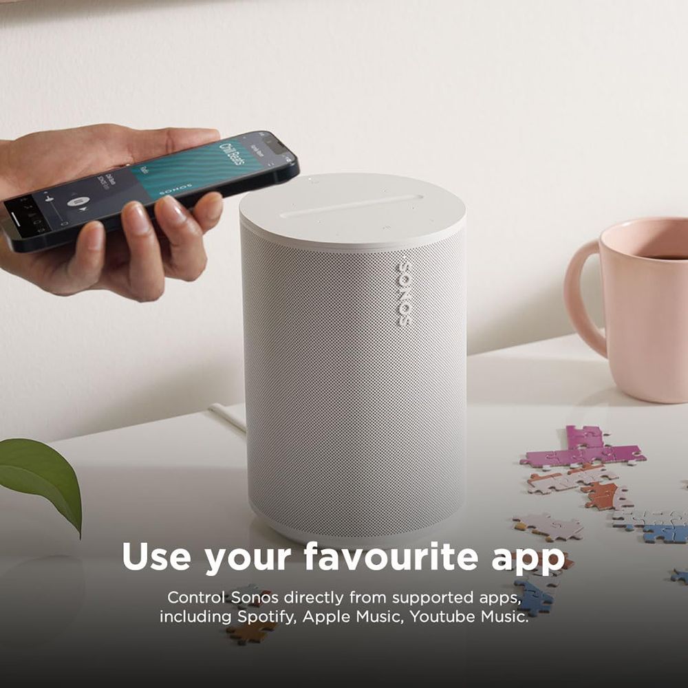 SONOS Era 100 (Next Gen) with Built-in Alexa Smart Wi-Fi Speaker (Touch Control, White)_17