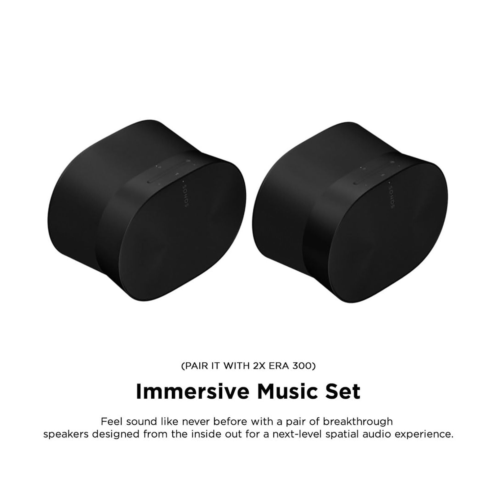 SONOS Era 300 (Gen 2) with Built-in Alexa Smart Wi-Fi Speaker (Touch Control, Black) SONOS Era 300 (Gen 2) with Built-in Alexa Smart Wi-Fi Speaker (Touch Control, Black)_16
