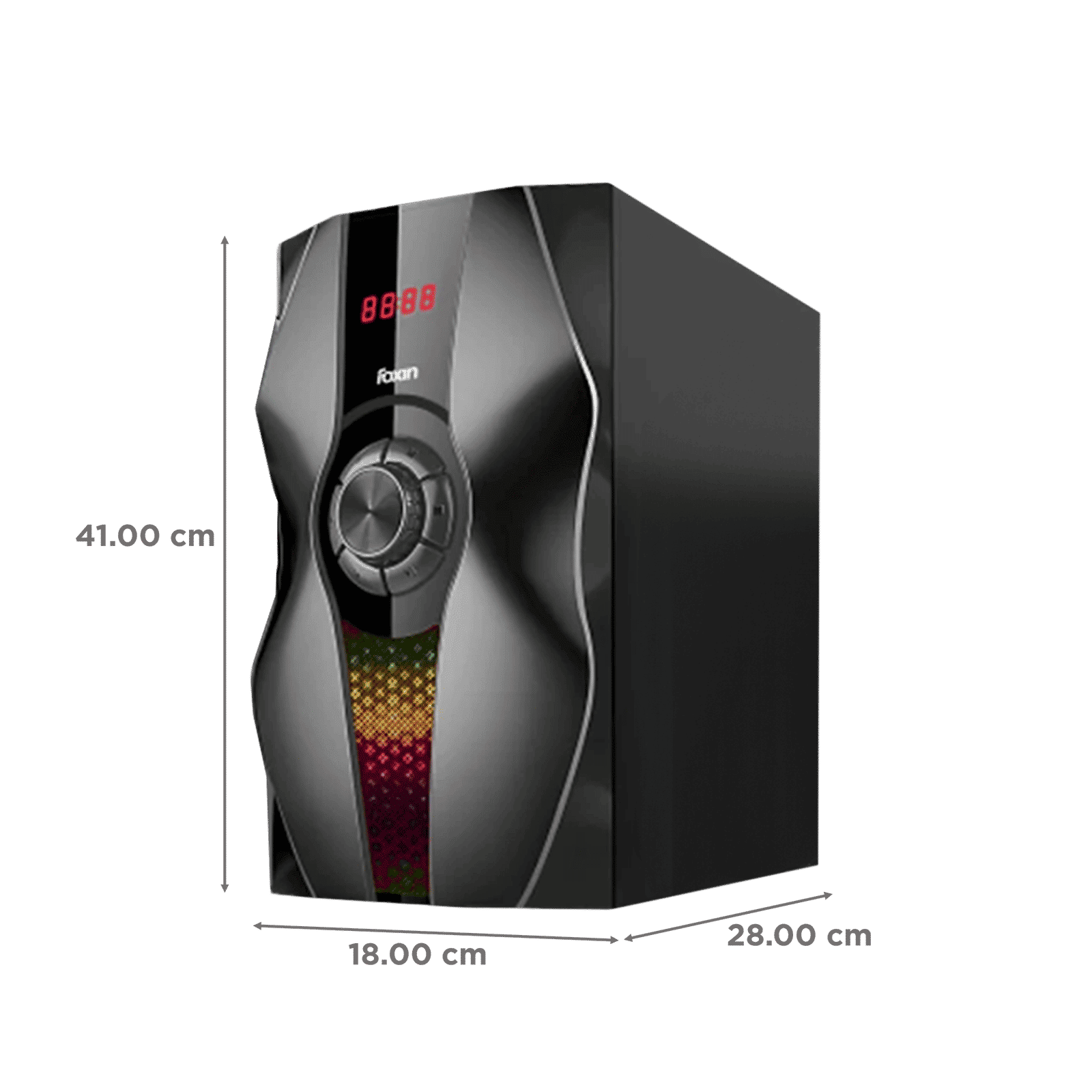 foxin FMS 5450 95W Multimedia Speaker (Dual Connectivity, 4.1 Channel, Black) foxin FMS 5450 95W Multimedia Speaker (Dual Connectivity, 4.1 Channel, Black)_2