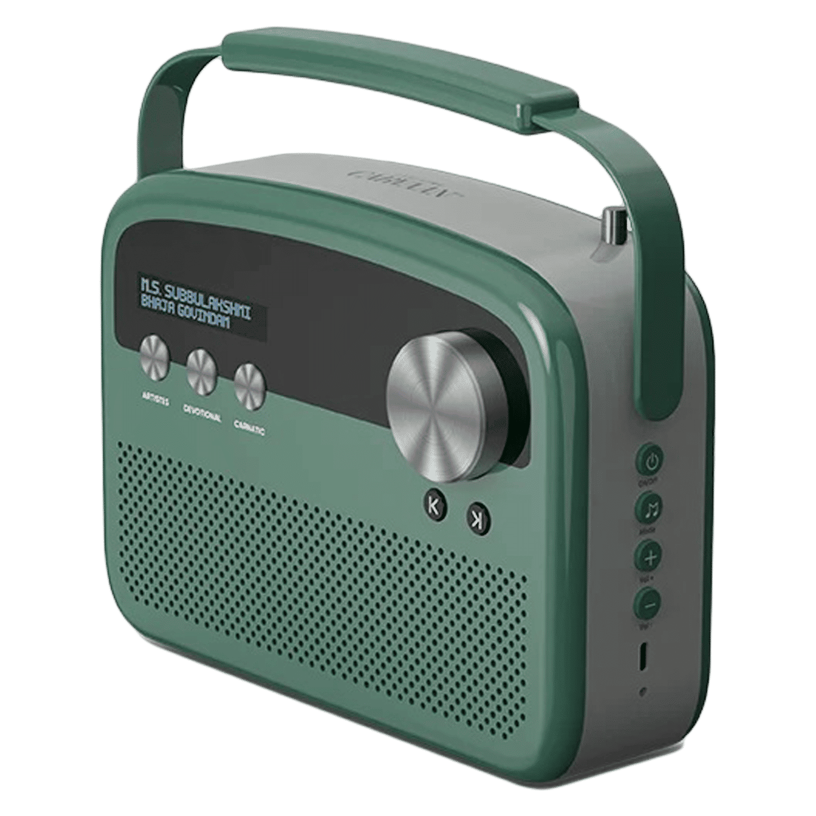 SAREGAMA Carvaan Lite Tamil 20 Watts Portable Bluetooth Speaker (5 Hours Playtime, Stereo Channel, Jade Green) SAREGAMA Carvaan Lite Tamil 20 Watts Portable Bluetooth Speaker (5 Hours Playtime, Stereo Channel, Jade Green)_2