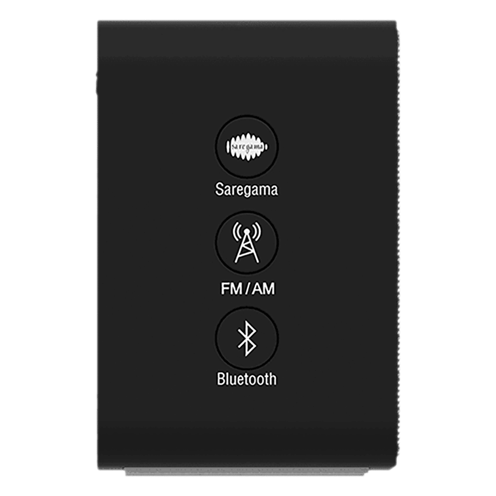SAREGAMA Carvaan Mini Plus 10 Watts Portable  Bluetooth Speaker (Handsfree Calling, SCMP130, Moonlight Black)_6