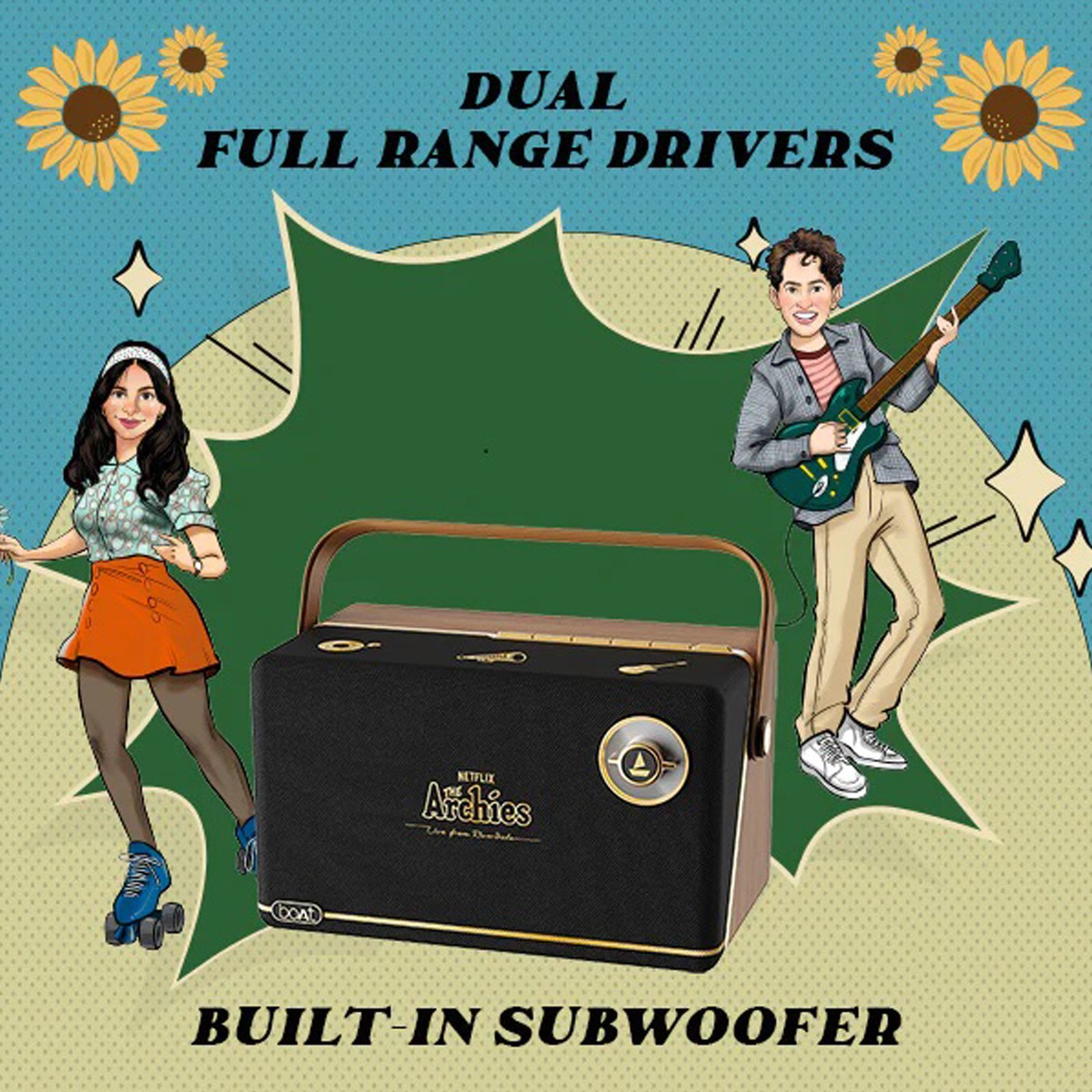 boAt Stone Majestic Riverdale Rocker 90W Portable Bluetooth Speaker (Dual Full Range Drivers, Black Jukebox) boAt Stone Majestic Riverdale Rocker 90W Portable Bluetooth Speaker (Dual Full Range Drivers, Black Jukebox)_8