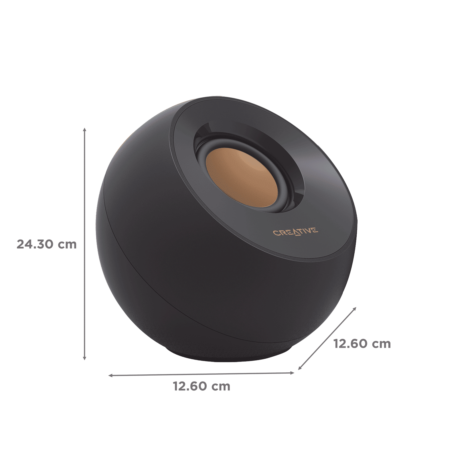 Creative Pebble 4.4W Multimedia Speaker (45 Degree Elevated Drivers, 2.0 Channel, Black)_2