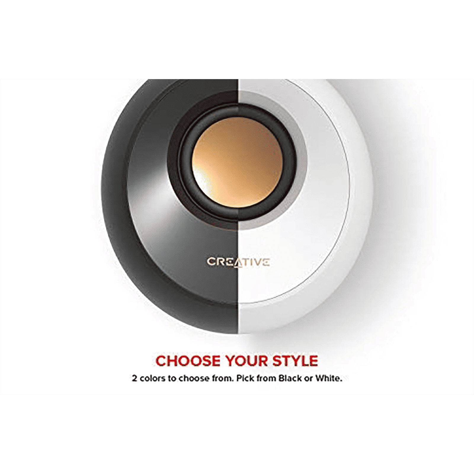 Creative Pebble 4.4W Multimedia Speaker (45 Degree Elevated Drivers, 2.0 Channel, White) Creative Pebble 4.4W Multimedia Speaker (45 Degree Elevated Drivers, 2.0 Channel, White)_6