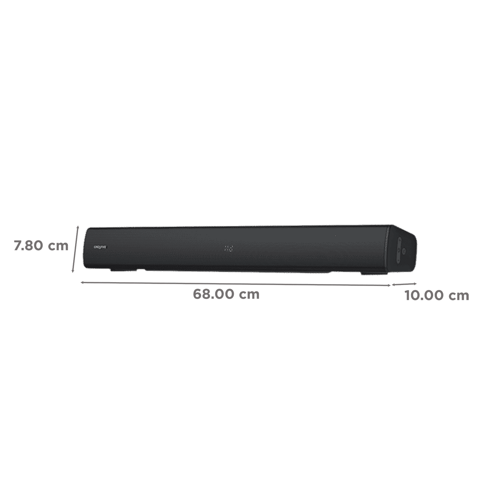 Creative Stage V2 160W Bluetooth Soundbar with Remote (Deep Thumping Bass, 2.1 Channel, Black)_2