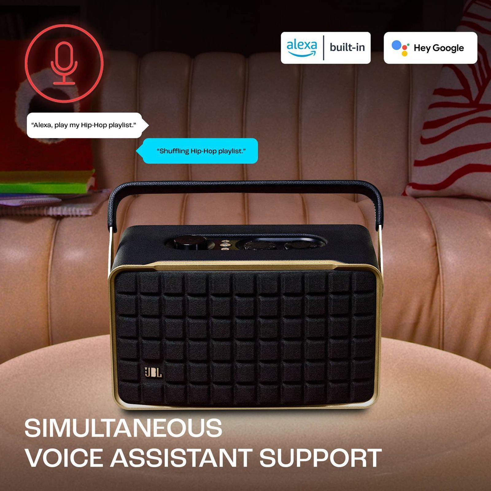 JBL Authentics 300 100W Portable Bluetooth Speaker (Automatic Self Tuning, Stereo Channel, Black) JBL Authentics 300 100W Portable Bluetooth Speaker (Automatic Self Tuning, Stereo Channel, Black)_13