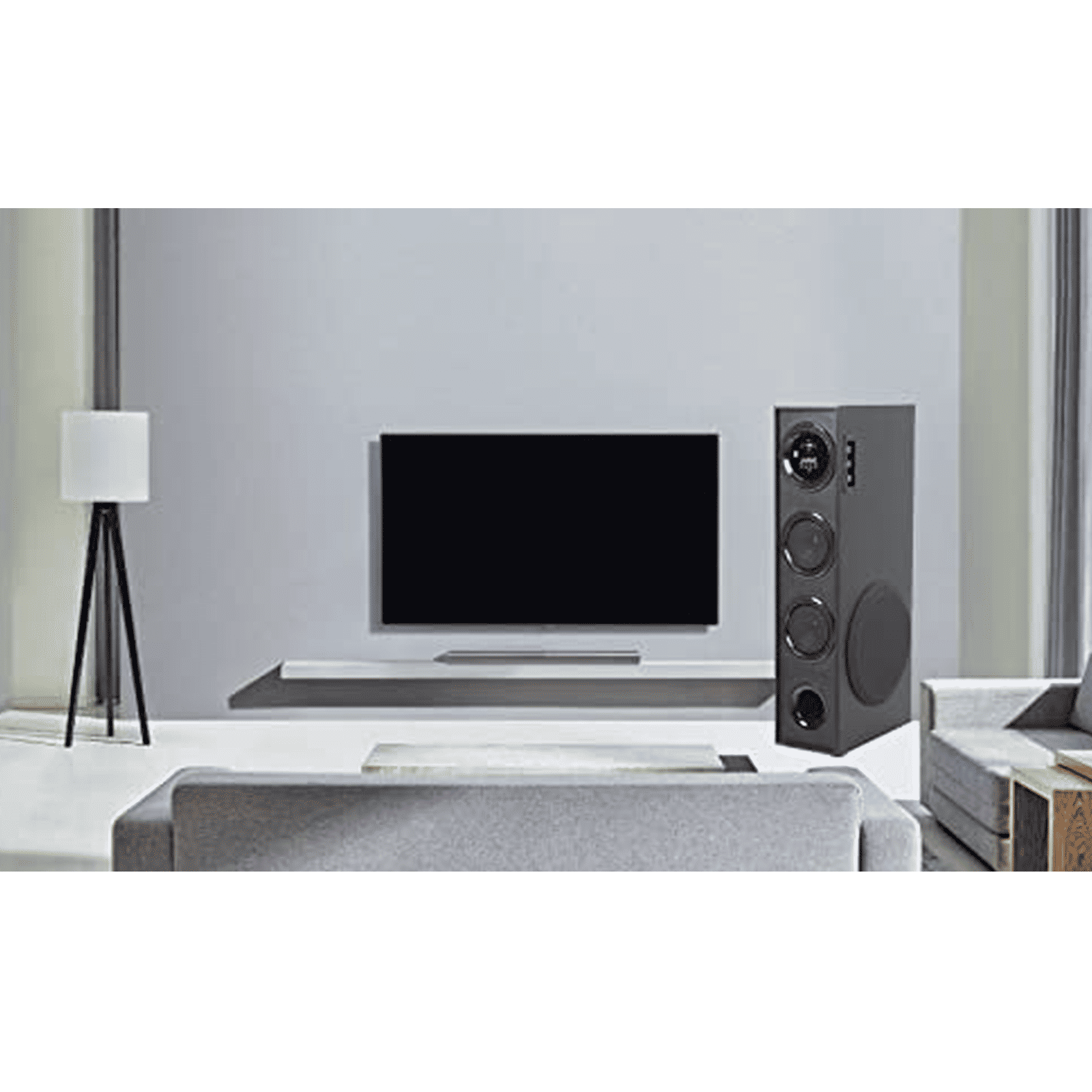 Krisons Sound Blaster 80W Bluetooth Party Speaker (Dynamic Sound, 2.1 Channel, Black)_4