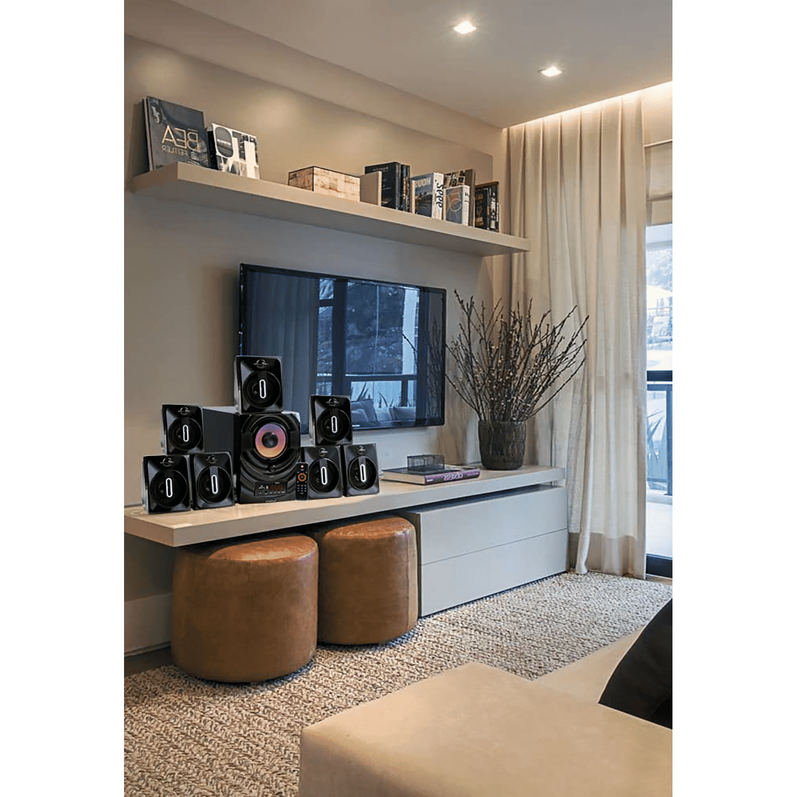 Krisons Boom 75W Bluetooth Home Theatre with Remote (7.1 Channel, Black) Krisons Boom 75W Bluetooth Home Theatre with Remote (7.1 Channel, Black)_11