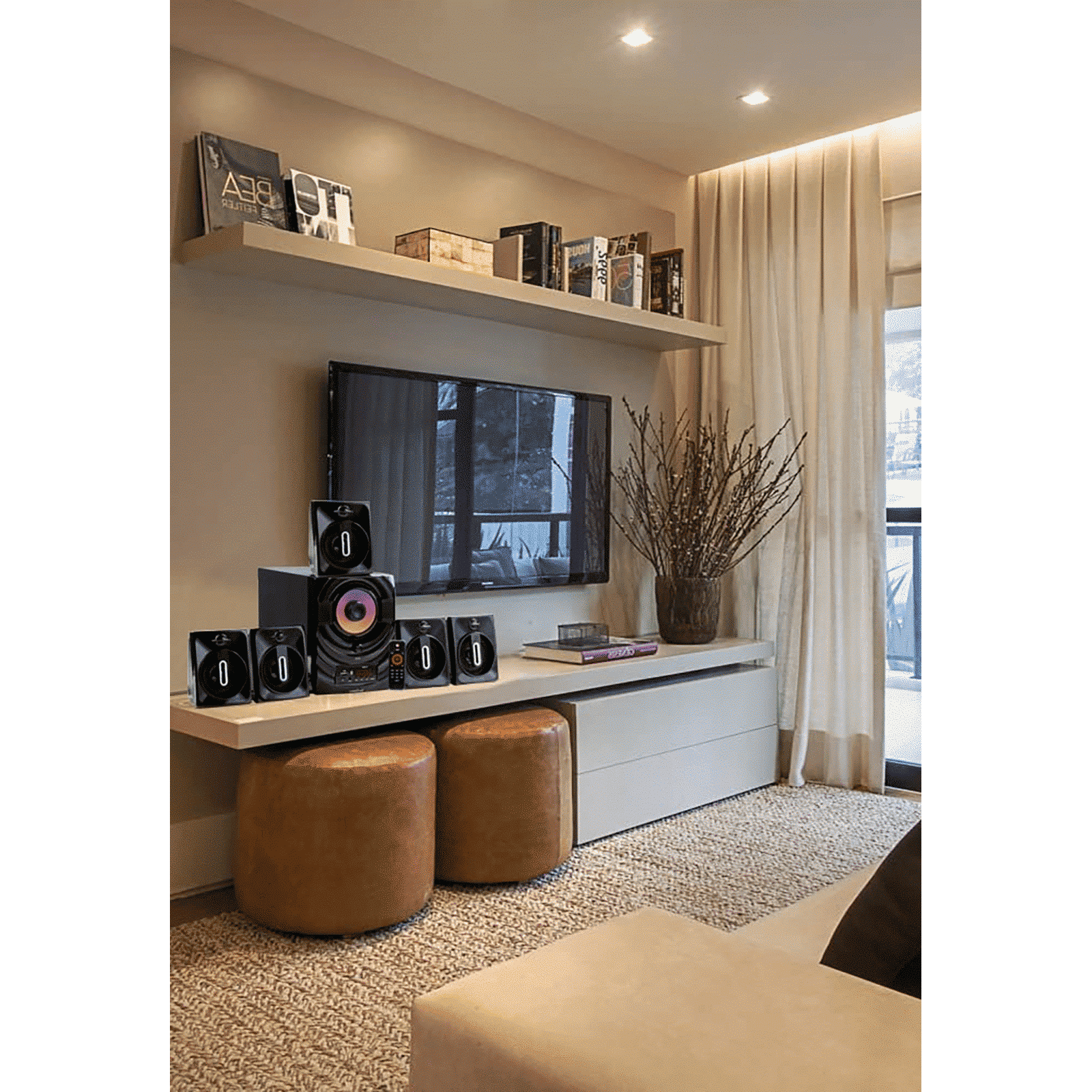 Krisons Crown 60W Bluetooth Home Theatre with Remote (5.1 Channel, Black) Krisons Crown 60W Bluetooth Home Theatre with Remote (5.1 Channel, Black)_8