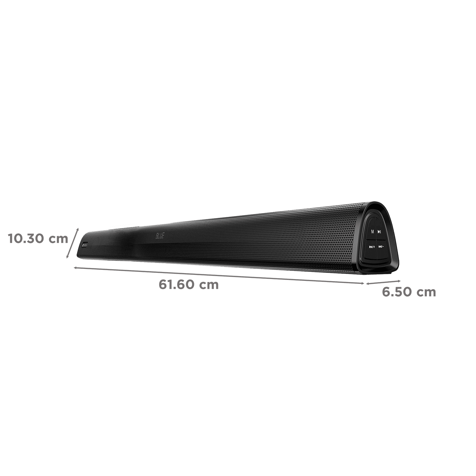 PORTRONICS Pure Sound 105 200W Bluetooth Soundbar with Remote (Spacious HD Audio, 2.1 Channel, Black)_2