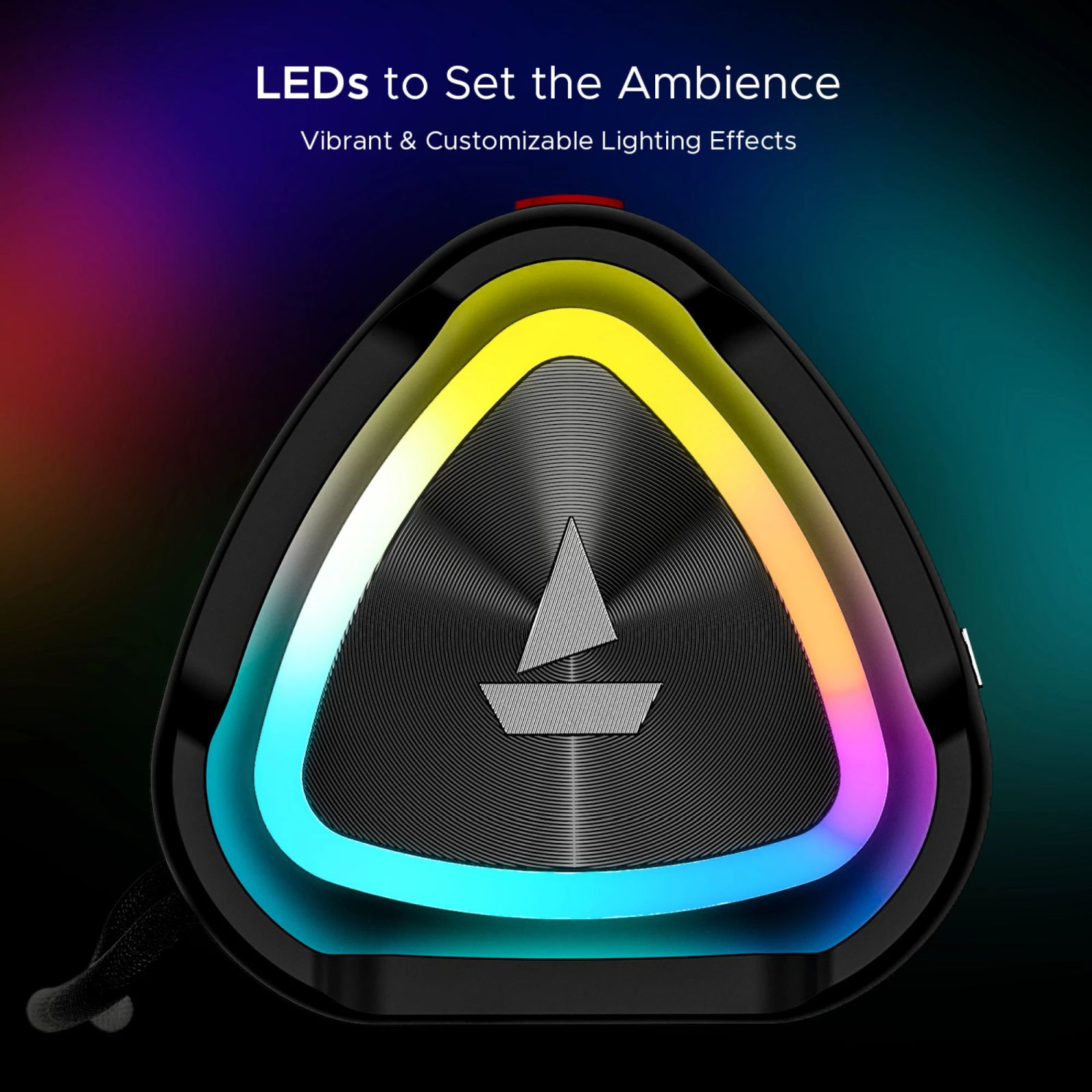 boAt Stone 750 12W Portable Bluetooth Speaker (IPX5 Water Resistant, Stereo Sound, Mono Channel, Raging Black)_4