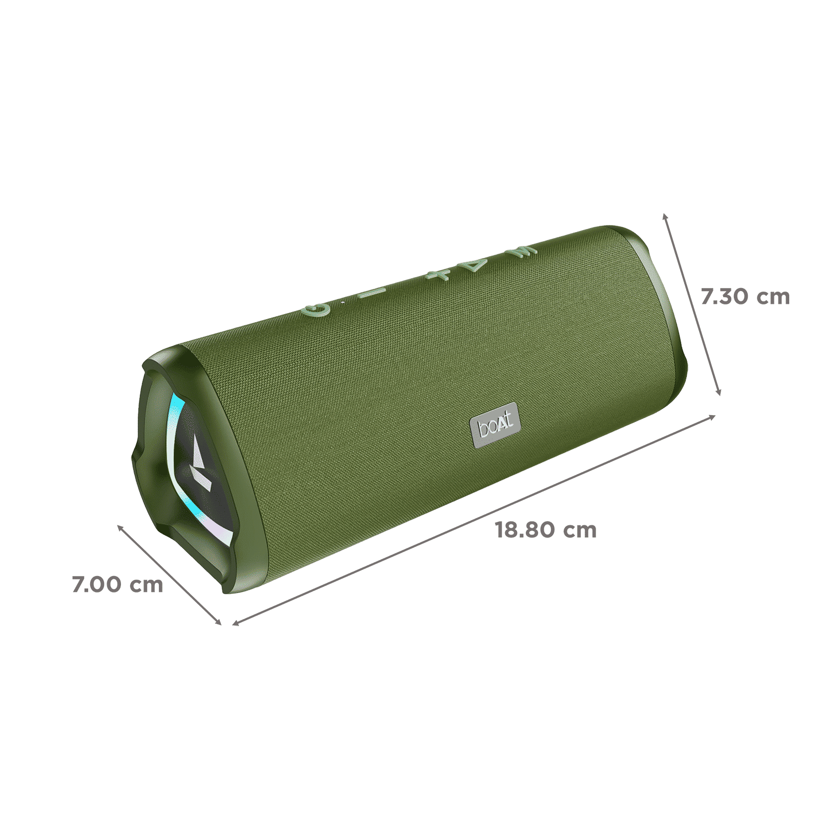 boAt Stone 750 12W Portable Bluetooth Speaker (IPX5 Water Resistant, Stereo Sound, Mono Channel, Moss Green) boAt Stone 750 12W Portable Bluetooth Speaker (IPX5 Water Resistant, Stereo Sound, Mono Channel, Moss Green)_2
