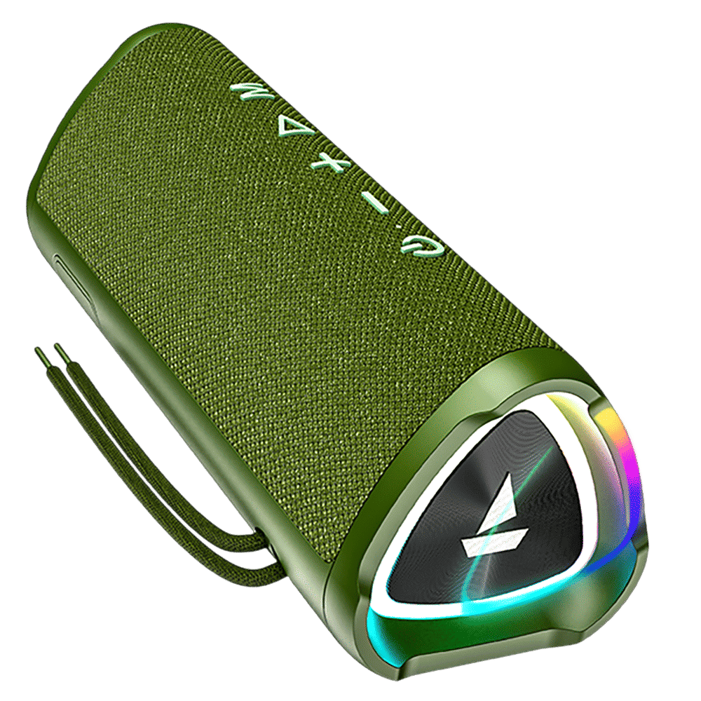 boAt Stone 750 12W Portable Bluetooth Speaker (IPX5 Water Resistant, Stereo Sound, Mono Channel, Moss Green) boAt Stone 750 12W Portable Bluetooth Speaker (IPX5 Water Resistant, Stereo Sound, Mono Channel, Moss Green)_3