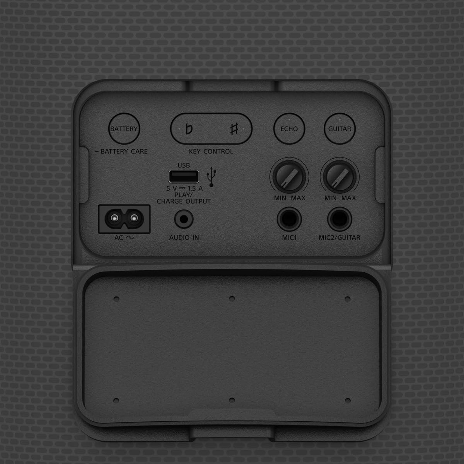 SONY XV500 55W Bluetooth Party Speaker with Mic (IPX4 Water Resistant, Stereo Channel, Black)_5