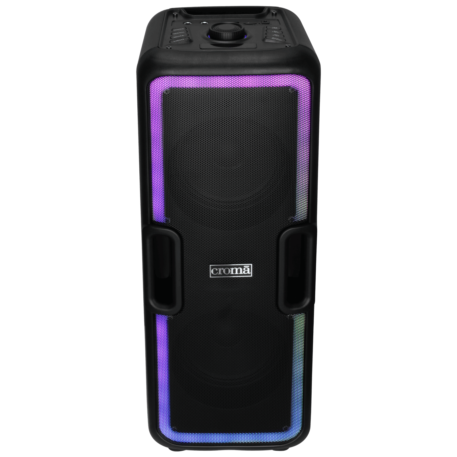 Croma 50W Bluetooth Party Speaker with Mic (Lightweight, Stereo Channel, Black) Croma 50W Bluetooth Party Speaker with Mic (Lightweight, Stereo Channel, Black)_9