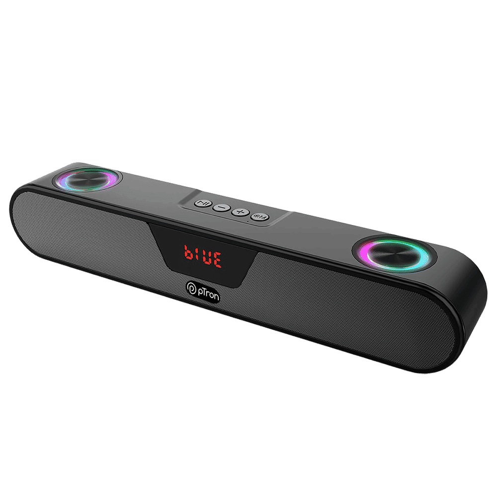 pTron Fusion Concert 24W Bluetooth Soundbar (Deep Bass, Black) pTron Fusion Concert 24W Bluetooth Soundbar (Deep Bass, Black)_4