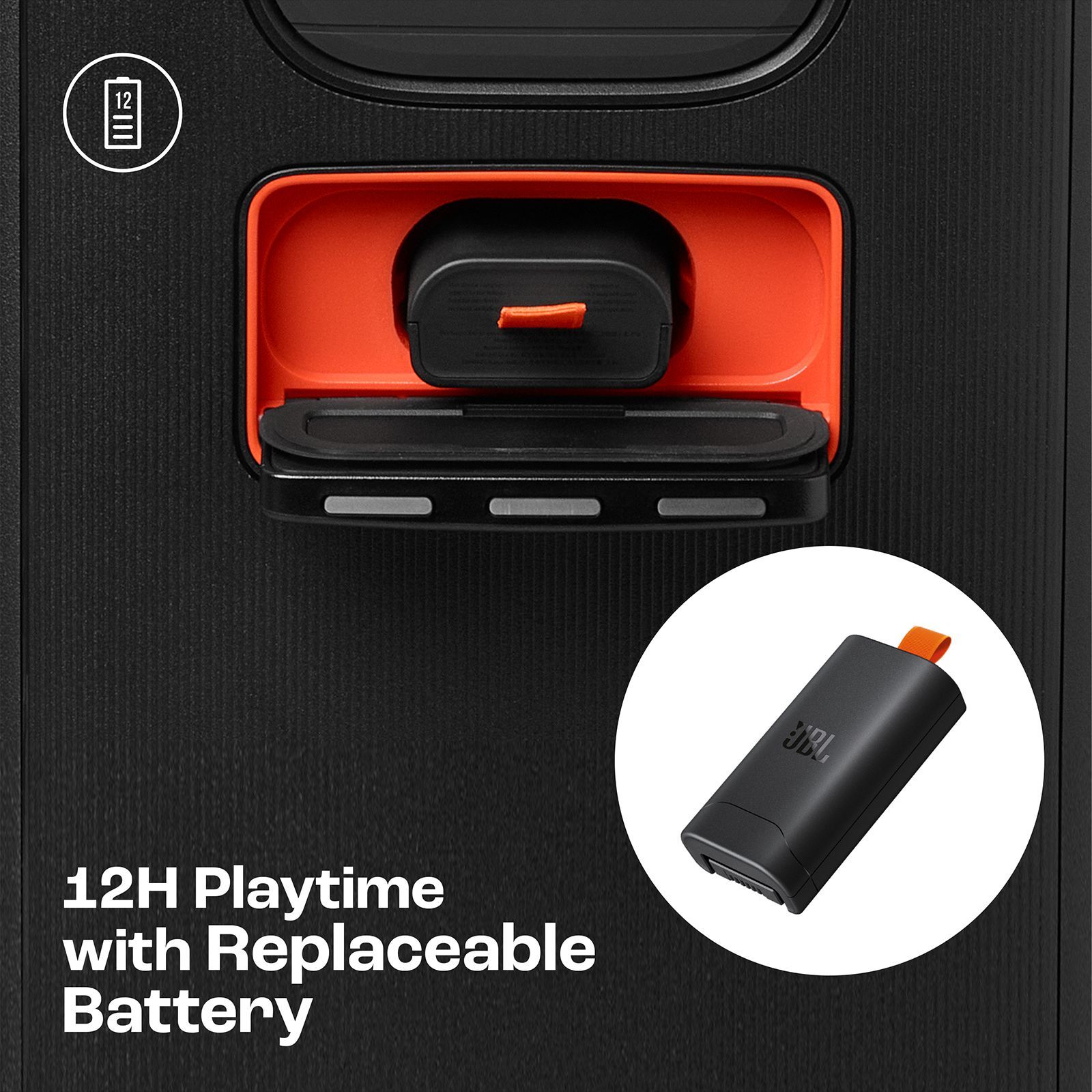 JBL PartyBox Club 120 160W Bluetooth Party Speaker (AI Sound Boost, Stereo Channel, Black)_14