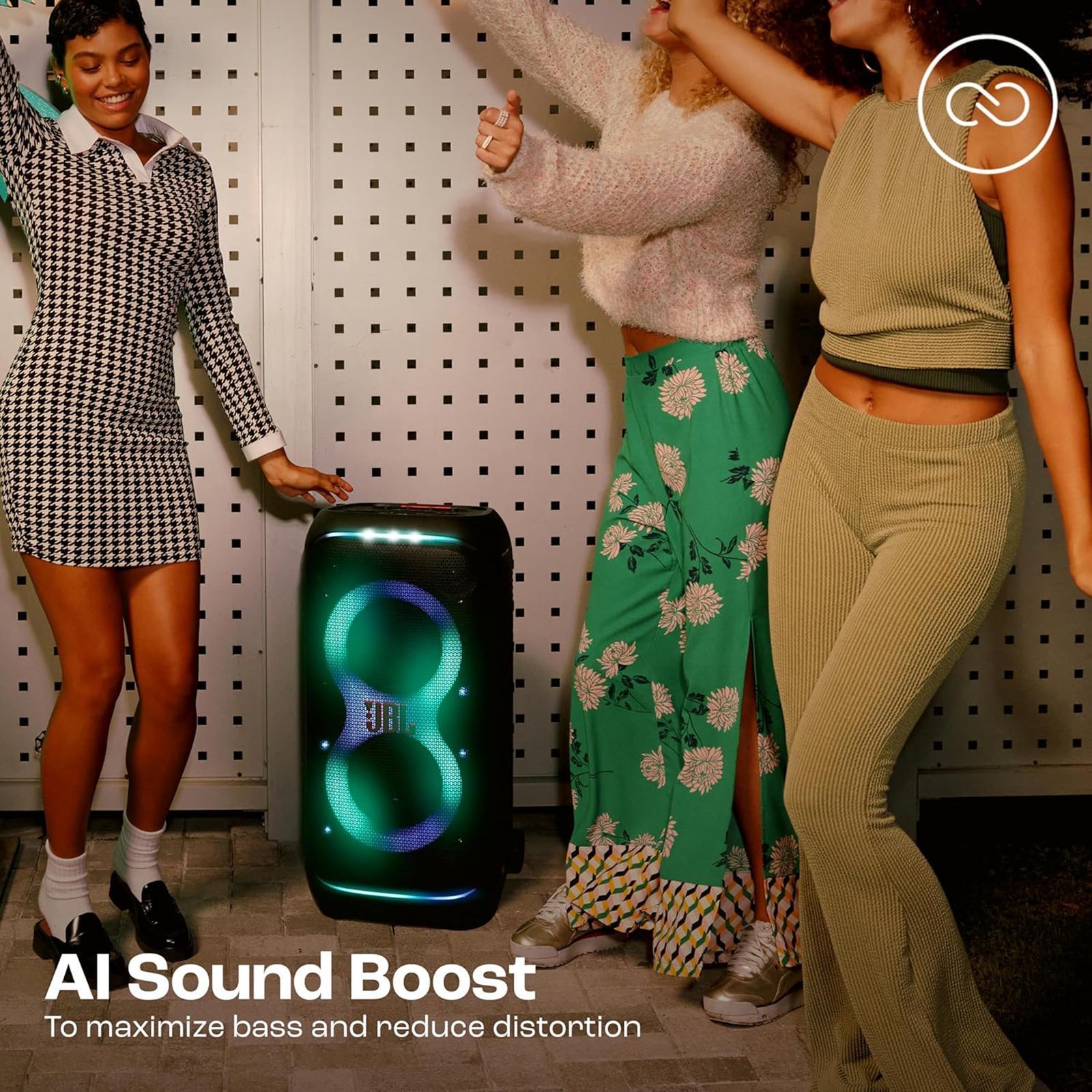 JBL PartyBox Stage 320 240W Bluetooth Party Speaker (AI Sound Boost, Black)_19