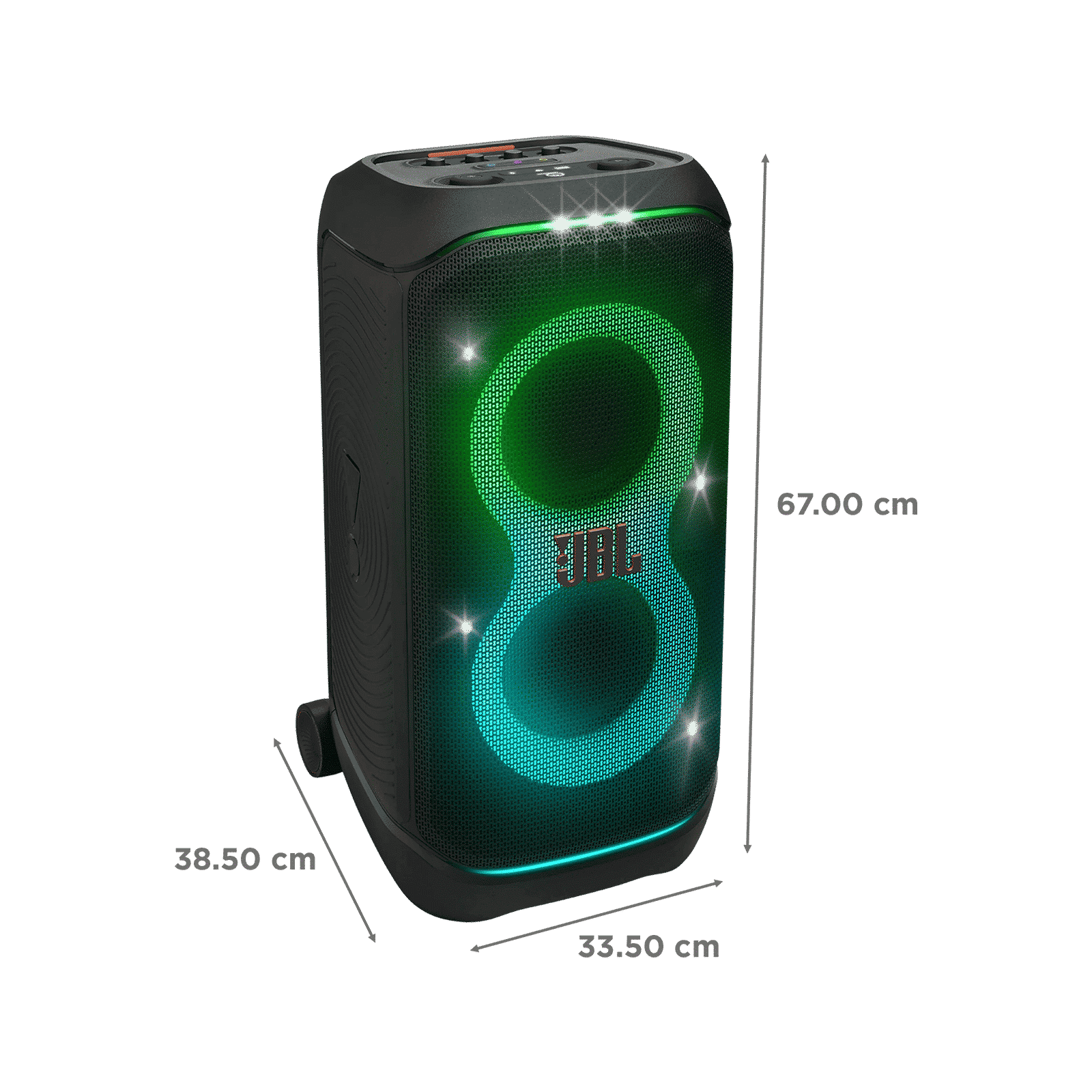 JBL PartyBox Stage 320 240W Bluetooth Party Speaker (AI Sound Boost, Black)_2