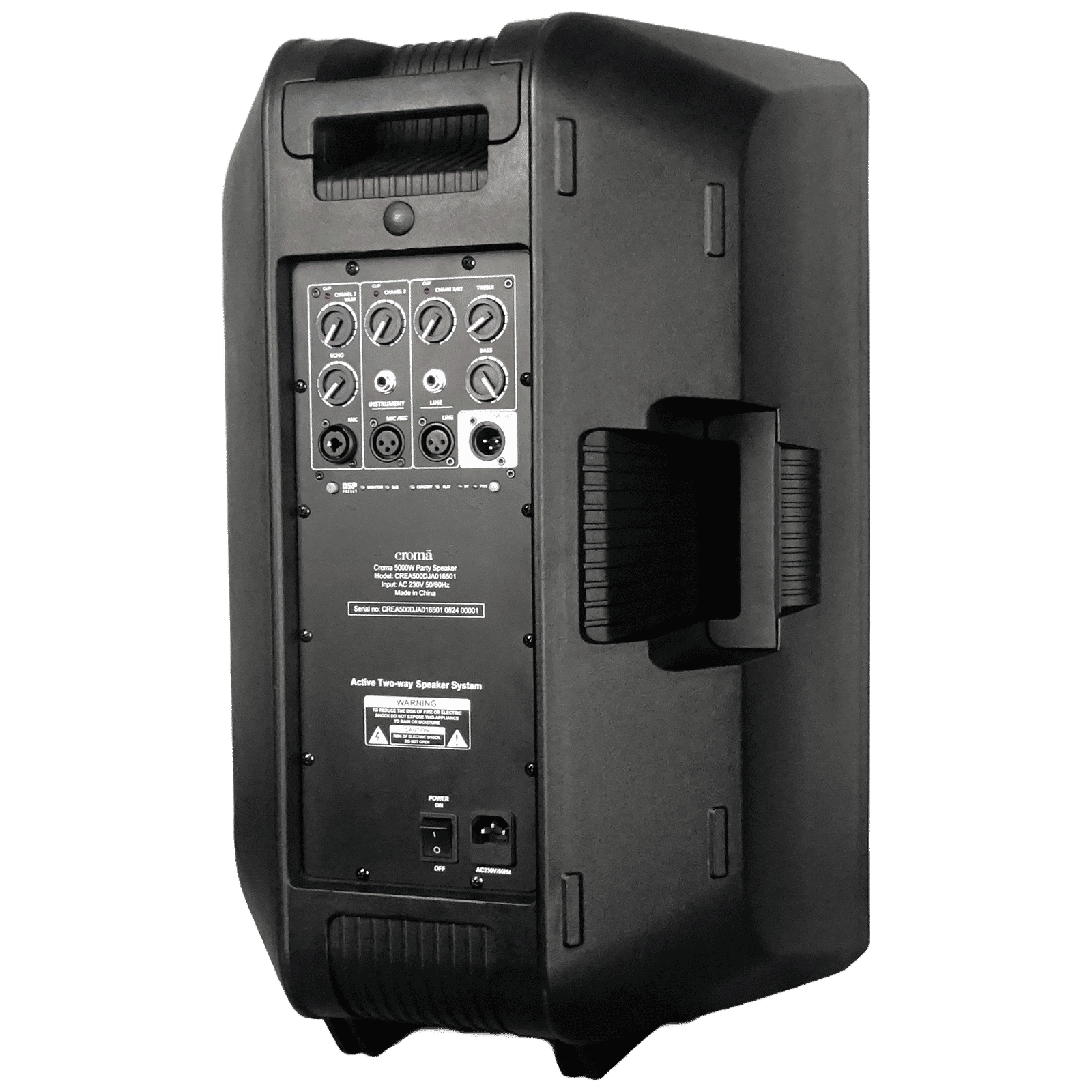 Croma 500W Bluetooth Party Speaker with Mic (4 Preset DSP, 2.1 Channel, Black) Croma 500W Bluetooth Party Speaker with Mic (4 Preset DSP, 2.1 Channel, Black)_11