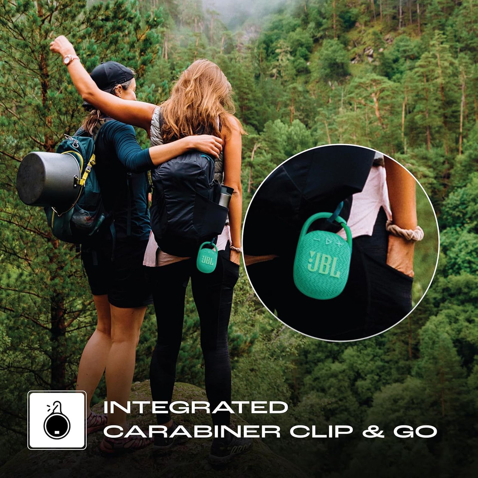 JBL Clip 4 Eco 5W Portable Bluetooth Speaker (IP67 Waterproof, 10 Hours Playtime, Green)_14