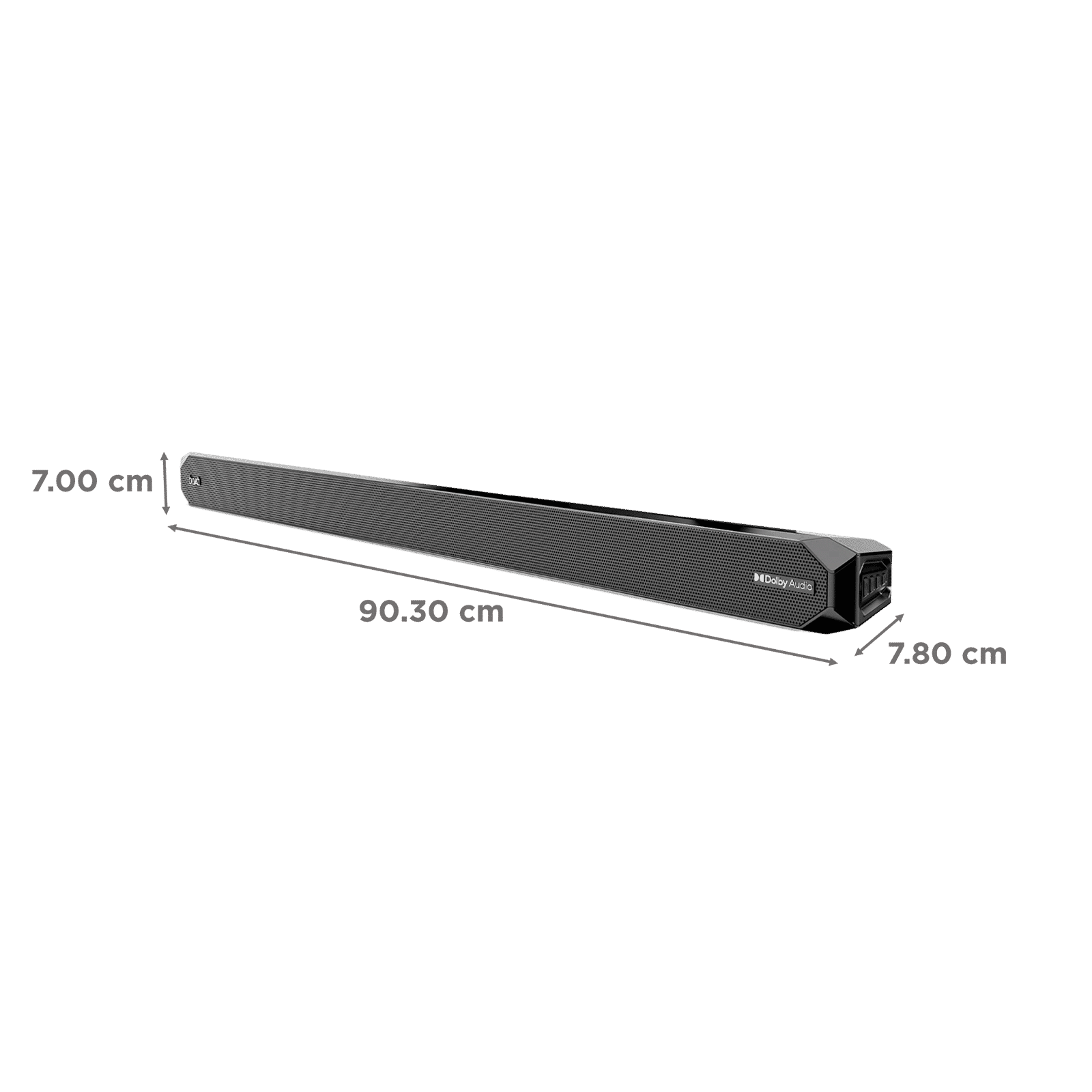 boAt Aavante Bar A2060 160W Bluetooth Soundbar with Remote (Dolby Audio, 2.1 Channel, Premium Black)_3
