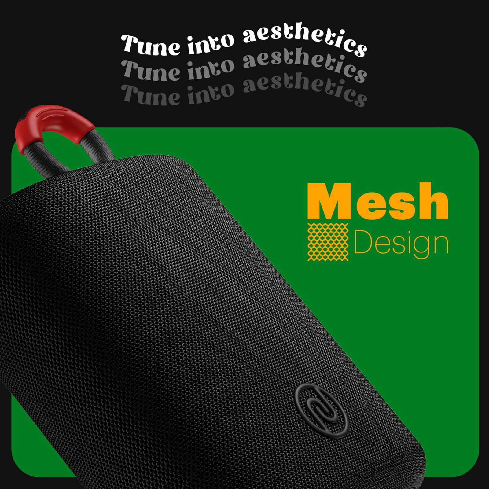 noise VIBE 2 5W Portable Bluetooth Speaker (IPX7 Water Resistant, TWS Pairing, Stereo Channel, Wandering Black) noise VIBE 2 5W Portable Bluetooth Speaker (IPX7 Water Resistant, TWS Pairing, Stereo Channel, Wandering Black)_9