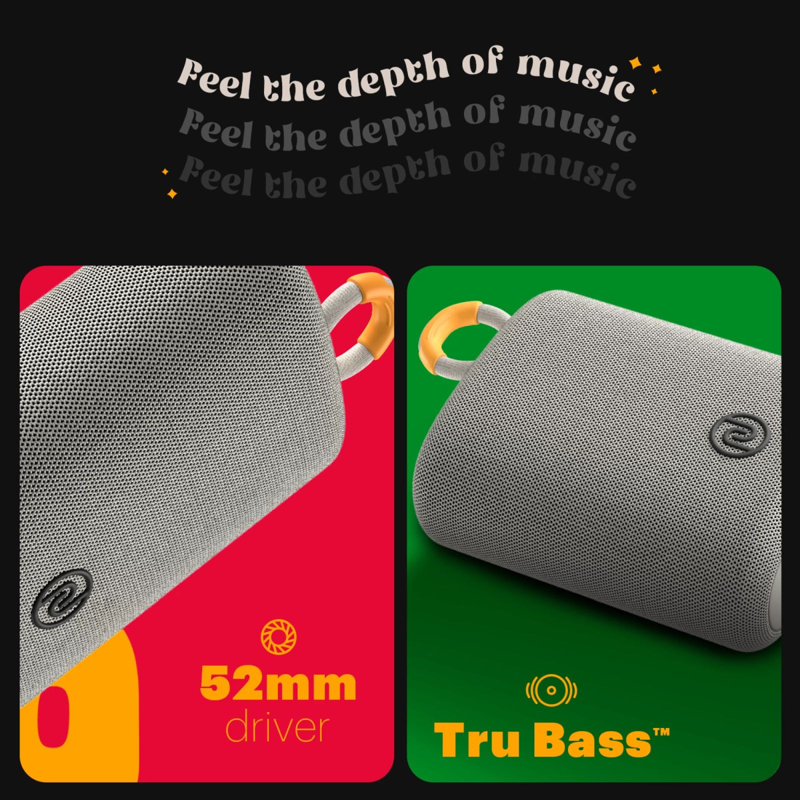 noise VIBE 2 5W Portable Bluetooth Speaker (IPX7 Water Resistant, TWS Pairing, Stereo Channel, Steely Grey) noise VIBE 2 5W Portable Bluetooth Speaker (IPX7 Water Resistant, TWS Pairing, Stereo Channel, Steely Grey)_6