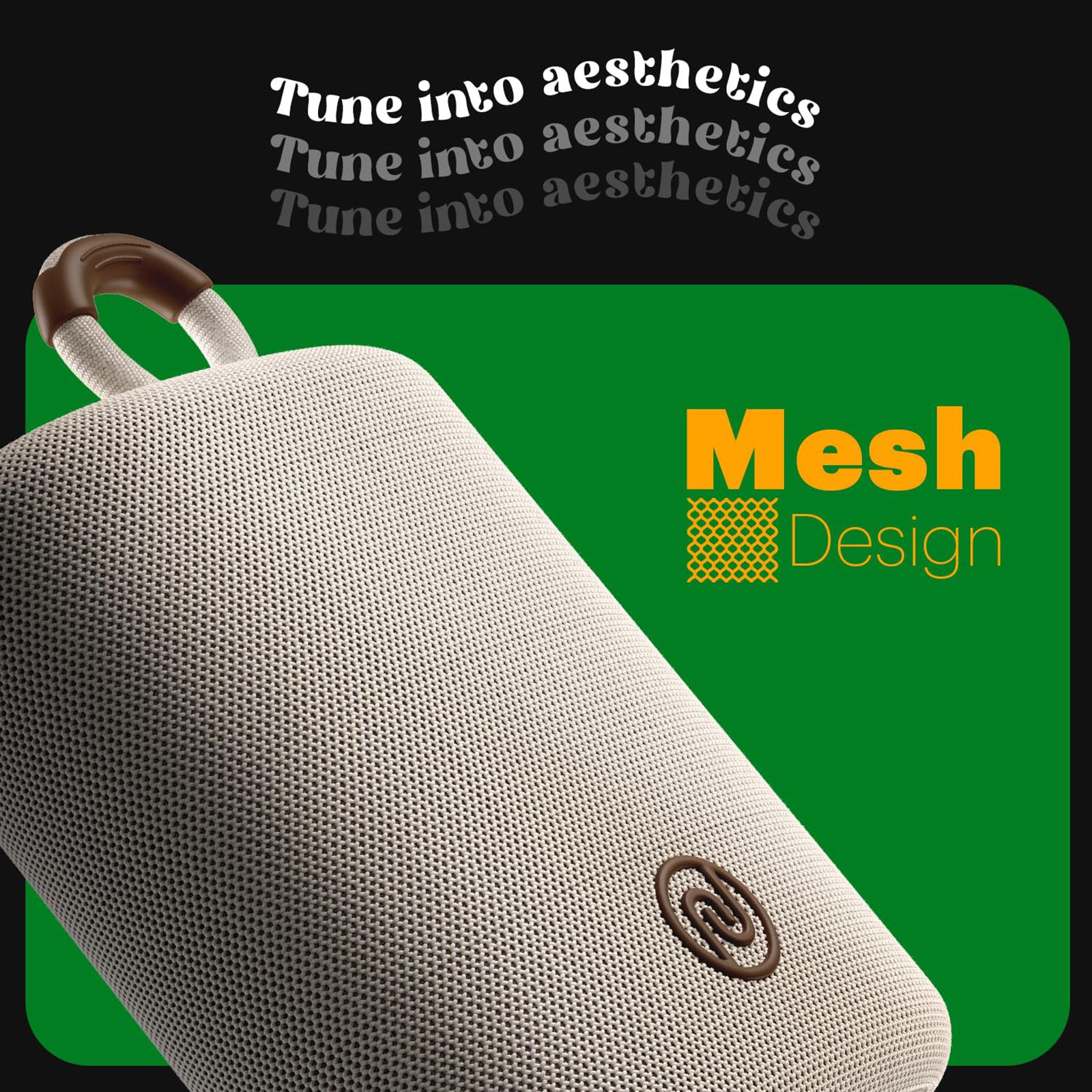 noise VIBE 2 5W Portable Bluetooth Speaker (IPX7 Water Resistant, TWS Pairing, Stereo Channel, Safari Beige) noise VIBE 2 5W Portable Bluetooth Speaker (IPX7 Water Resistant, TWS Pairing, Stereo Channel, Safari Beige)_9